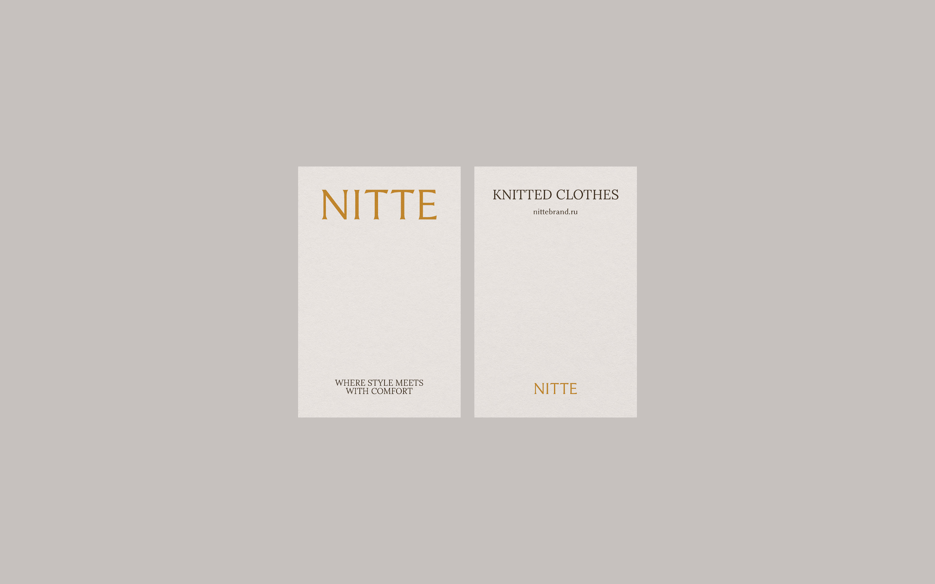 NITTE | брендинг для бренда одежды — Изображение №7 — Брендинг на Dprofile