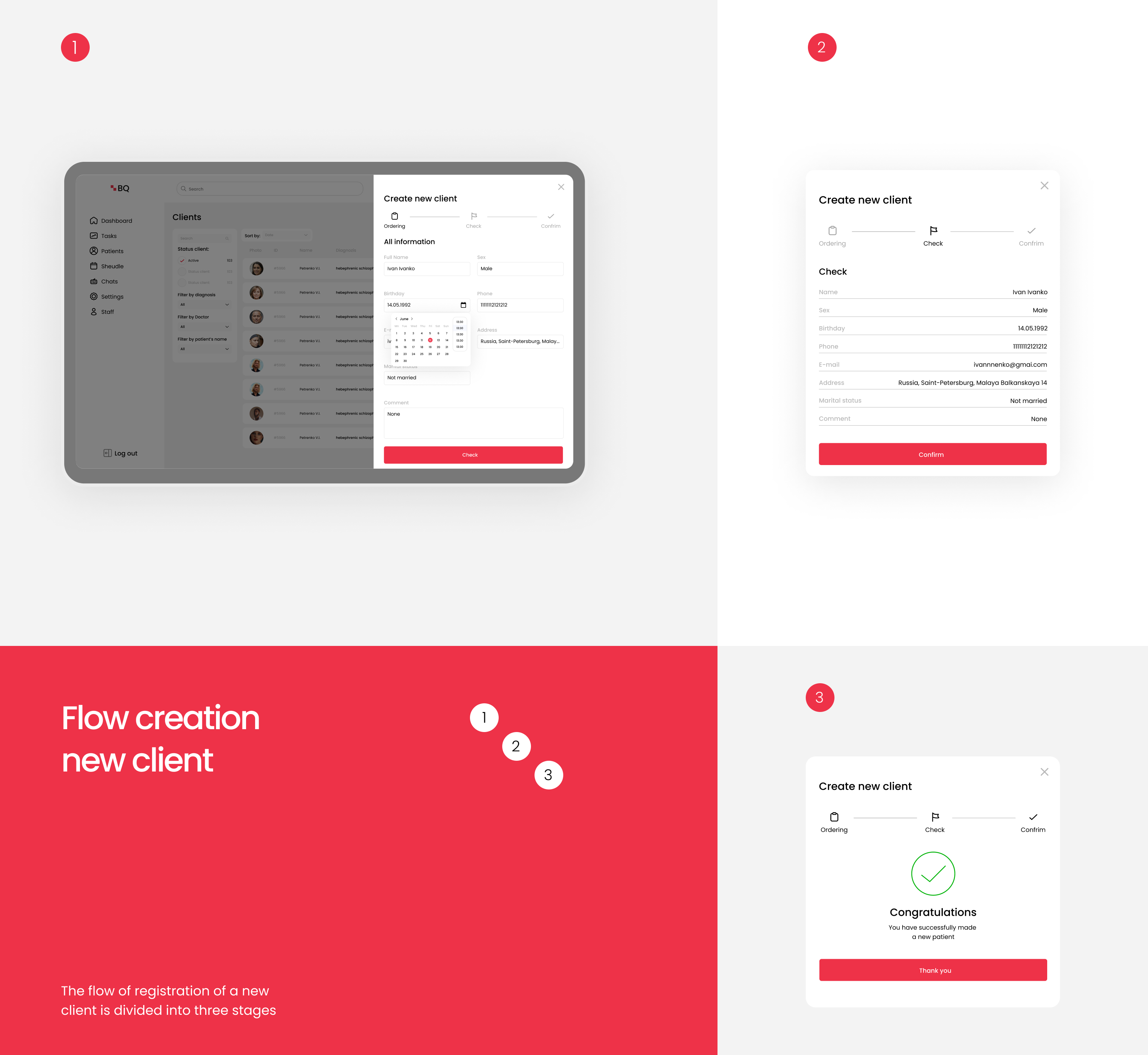 CRM-система для психологов — Изображение №12 — Интерфейсы на Dprofile