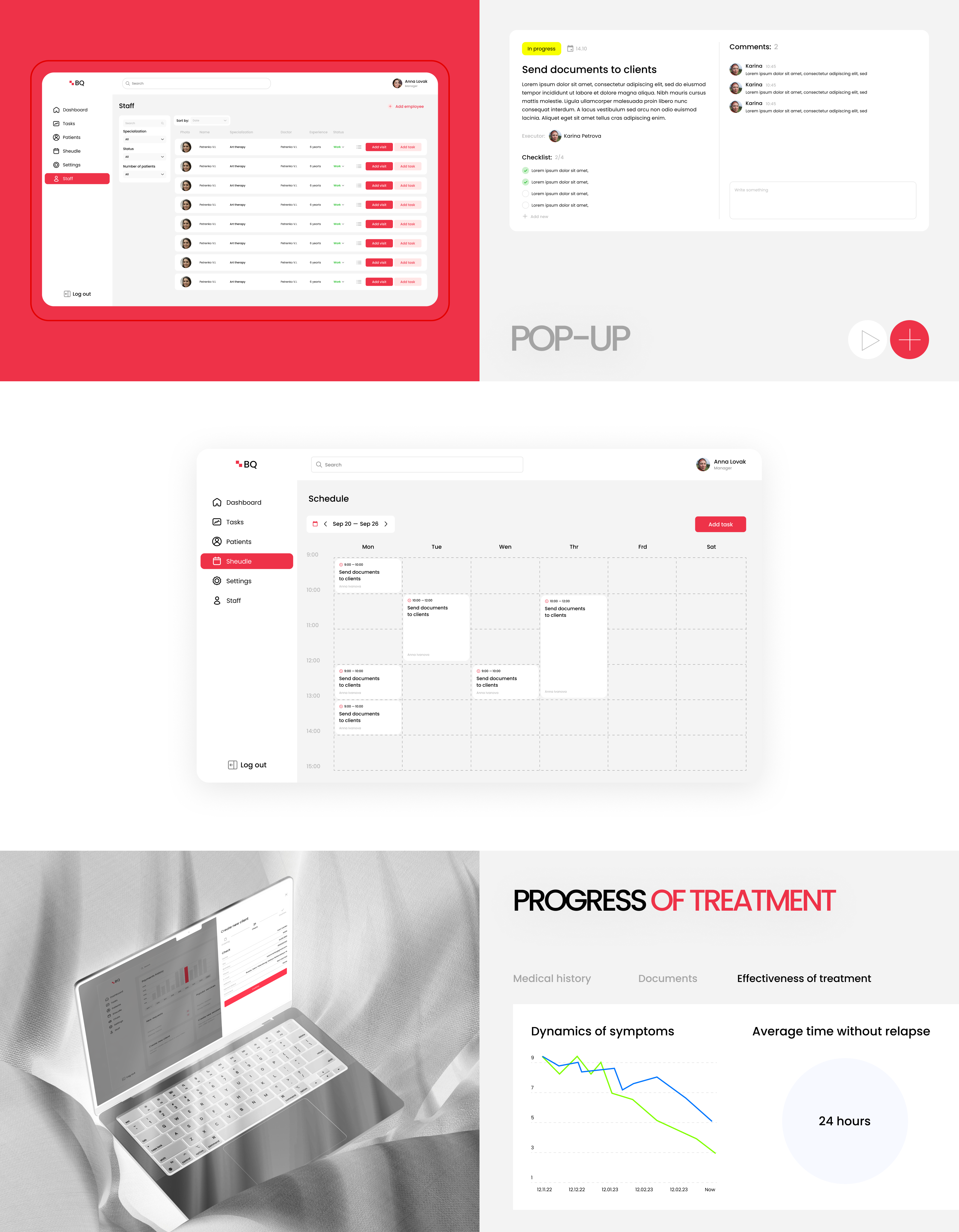 CRM-система для психологов — Изображение №15 — Интерфейсы на Dprofile