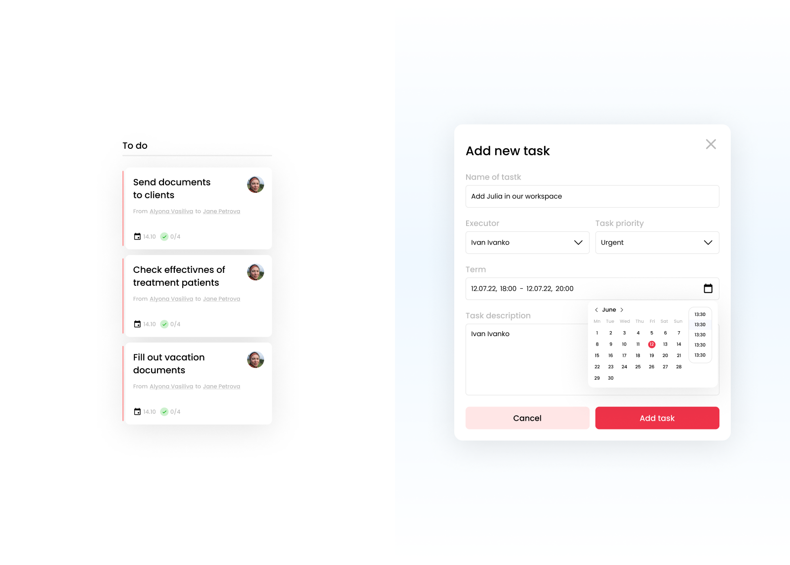 CRM-система для психологов — Изображение №14 — Интерфейсы на Dprofile