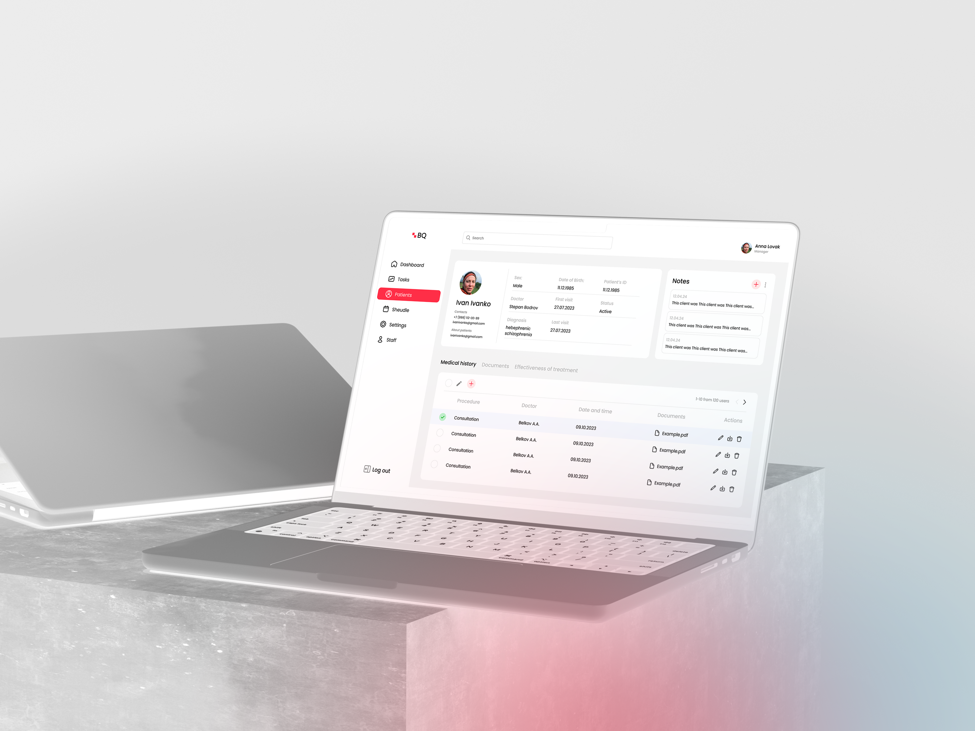 CRM-система для психологов — Изображение №9 — Интерфейсы на Dprofile