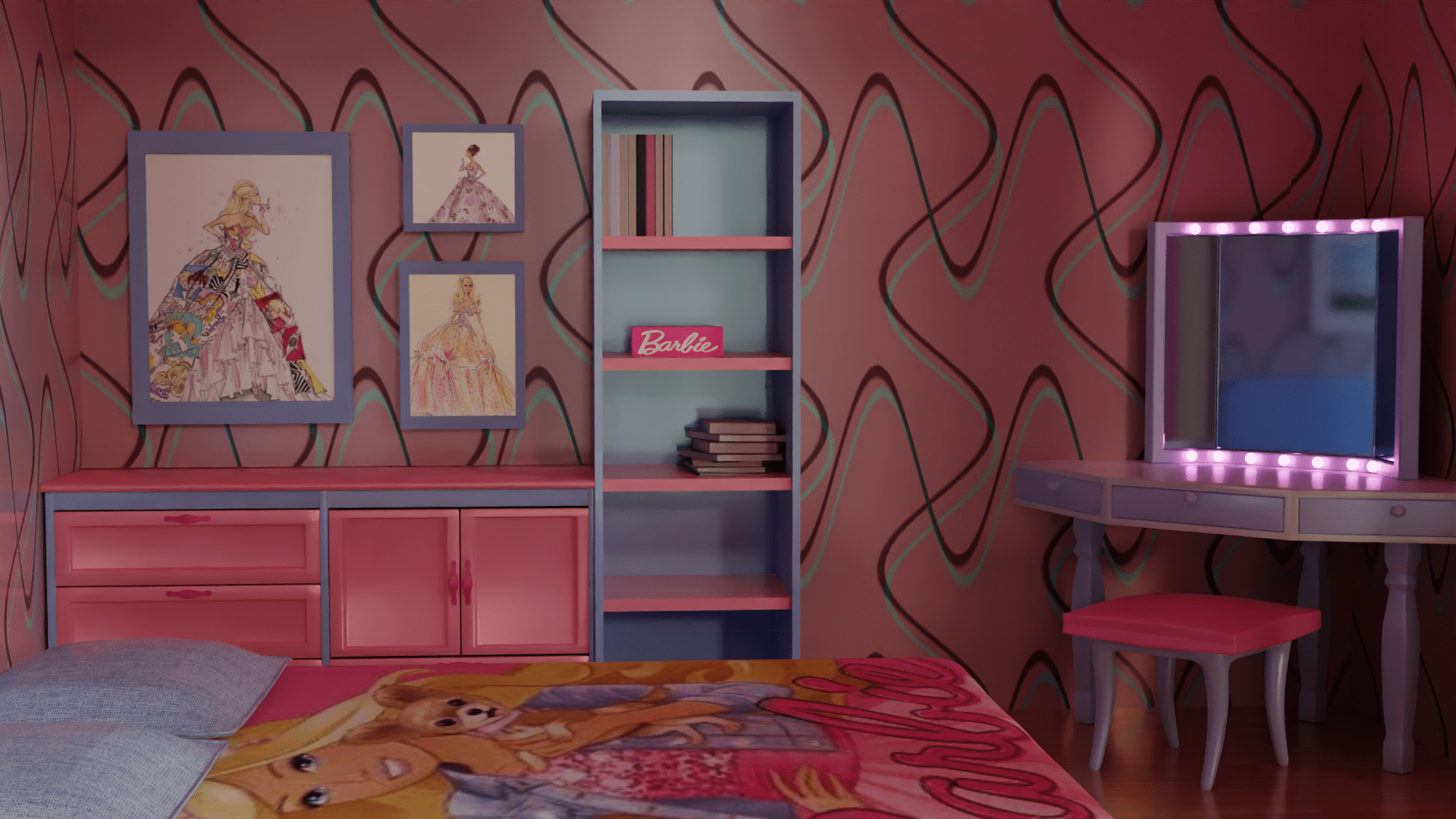 BARBIE DOLLHOUSE / 3D MODEL — Изображение №8 — 3D на Dprofile