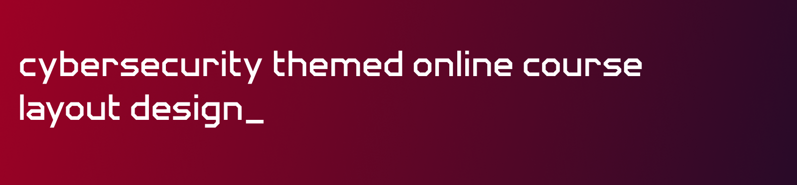 Кибербезопасность // online course — Изображение №1 — Графика, Маркетинг на Dprofile