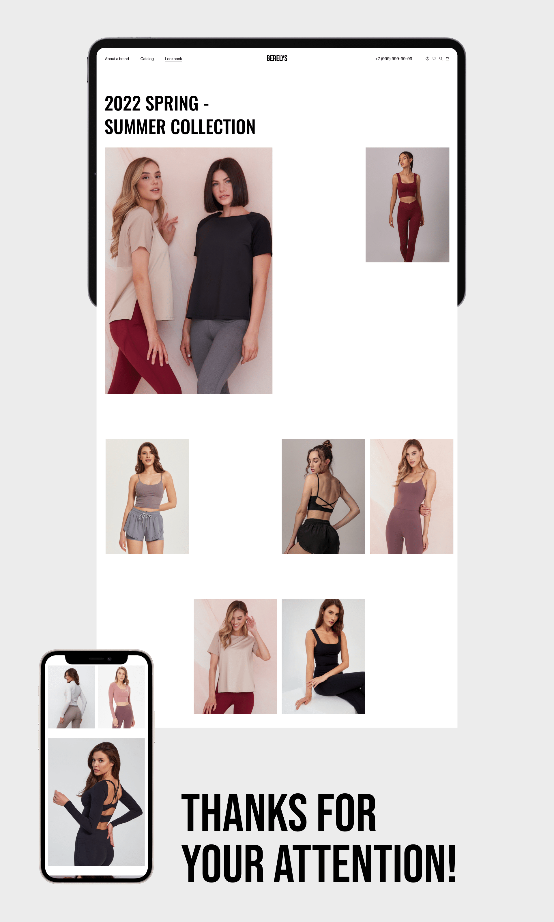 Design concept for a brand of sportswear for women — Изображение №10 — Интерфейсы на Dprofile
