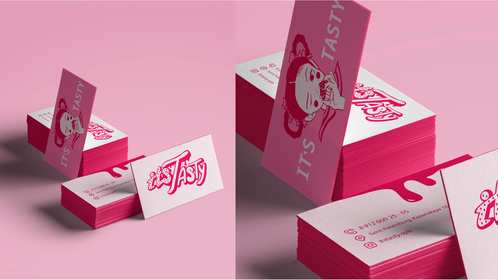 CAKE SHOP BRANDING l фирменный стиль - ITS TASTY — Изображение №8 — Брендинг на Dprofile