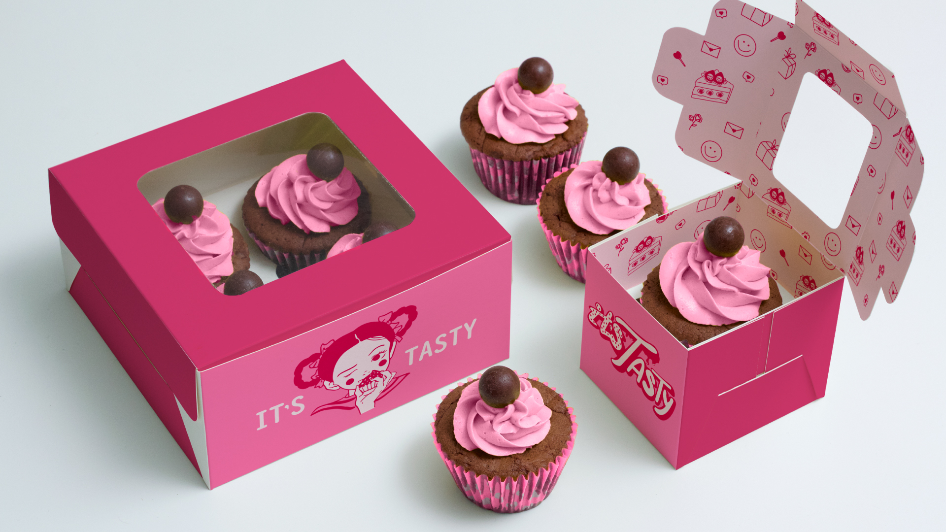 CAKE SHOP BRANDING l фирменный стиль - ITS TASTY — Изображение №9 — Брендинг на Dprofile