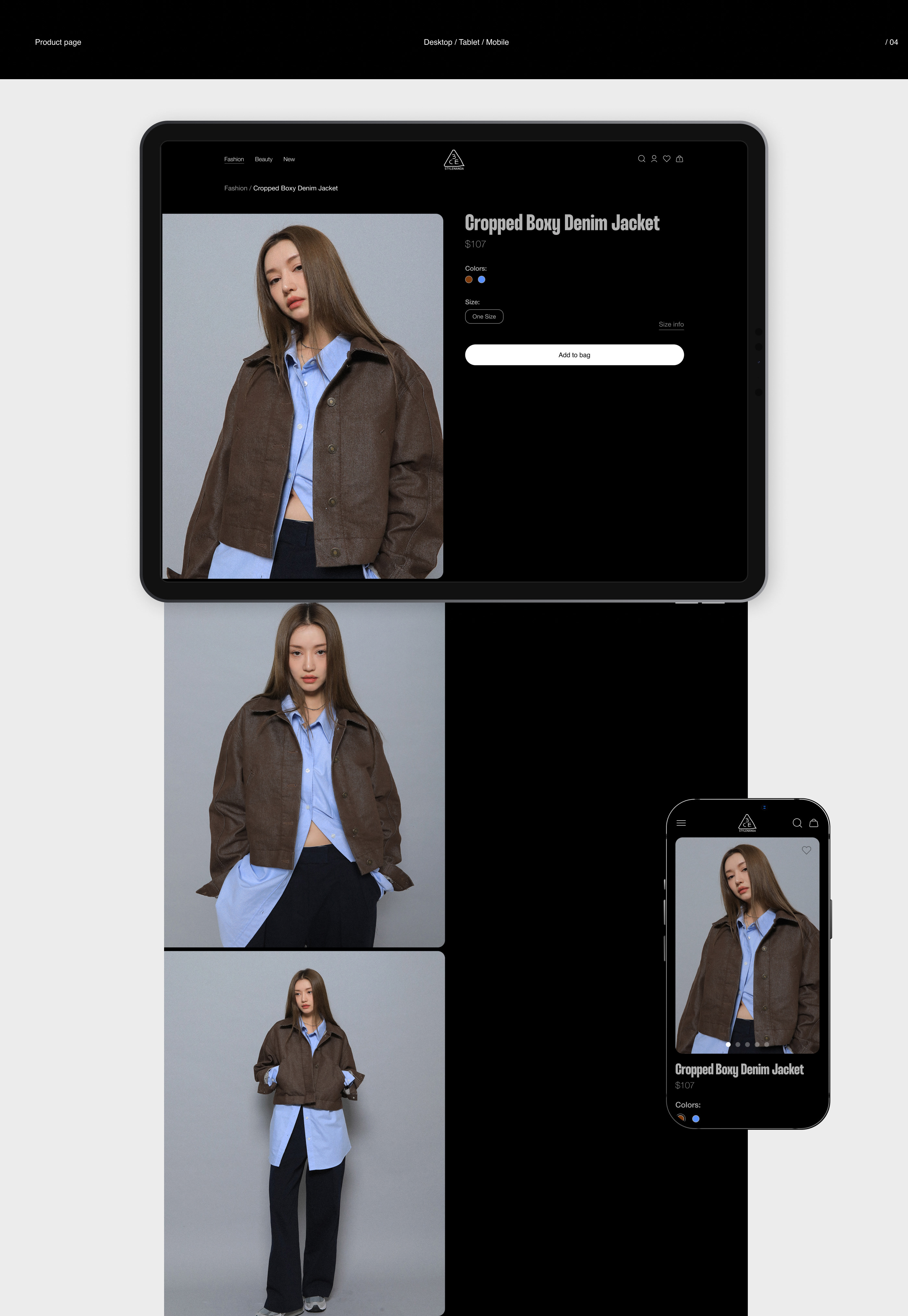 StyleNanda | E-commerce — Изображение №9 — Интерфейсы на Dprofile