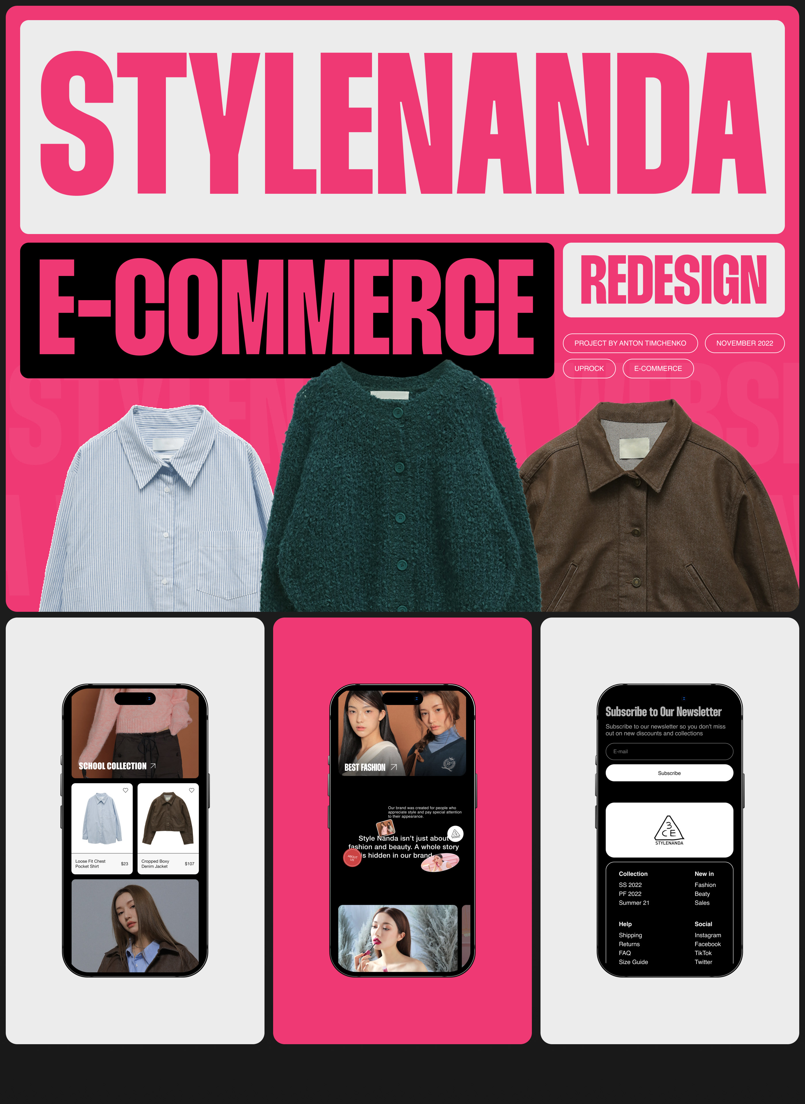 StyleNanda | E-commerce — Изображение №1 — Интерфейсы на Dprofile