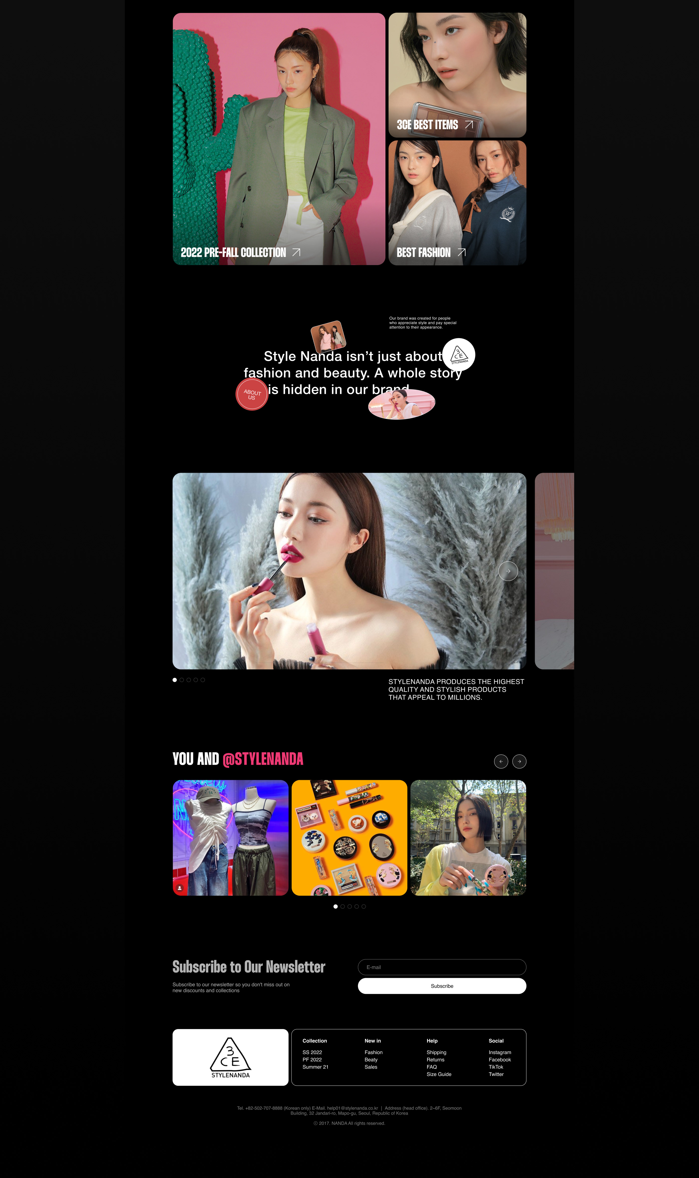 StyleNanda | E-commerce — Изображение №3 — Интерфейсы на Dprofile
