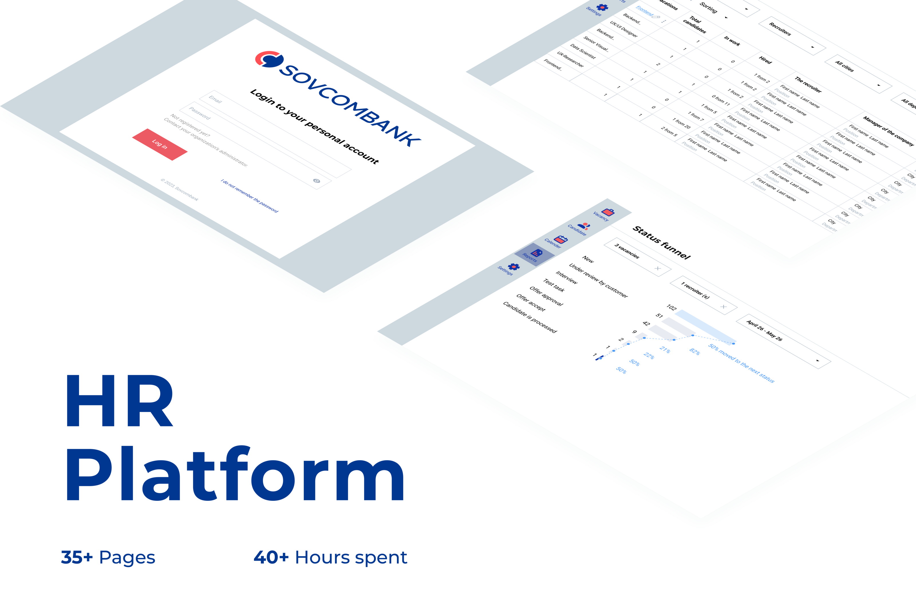 HR Management System | CRM for HR — Изображение №1 — Интерфейсы, Брендинг на Dprofile