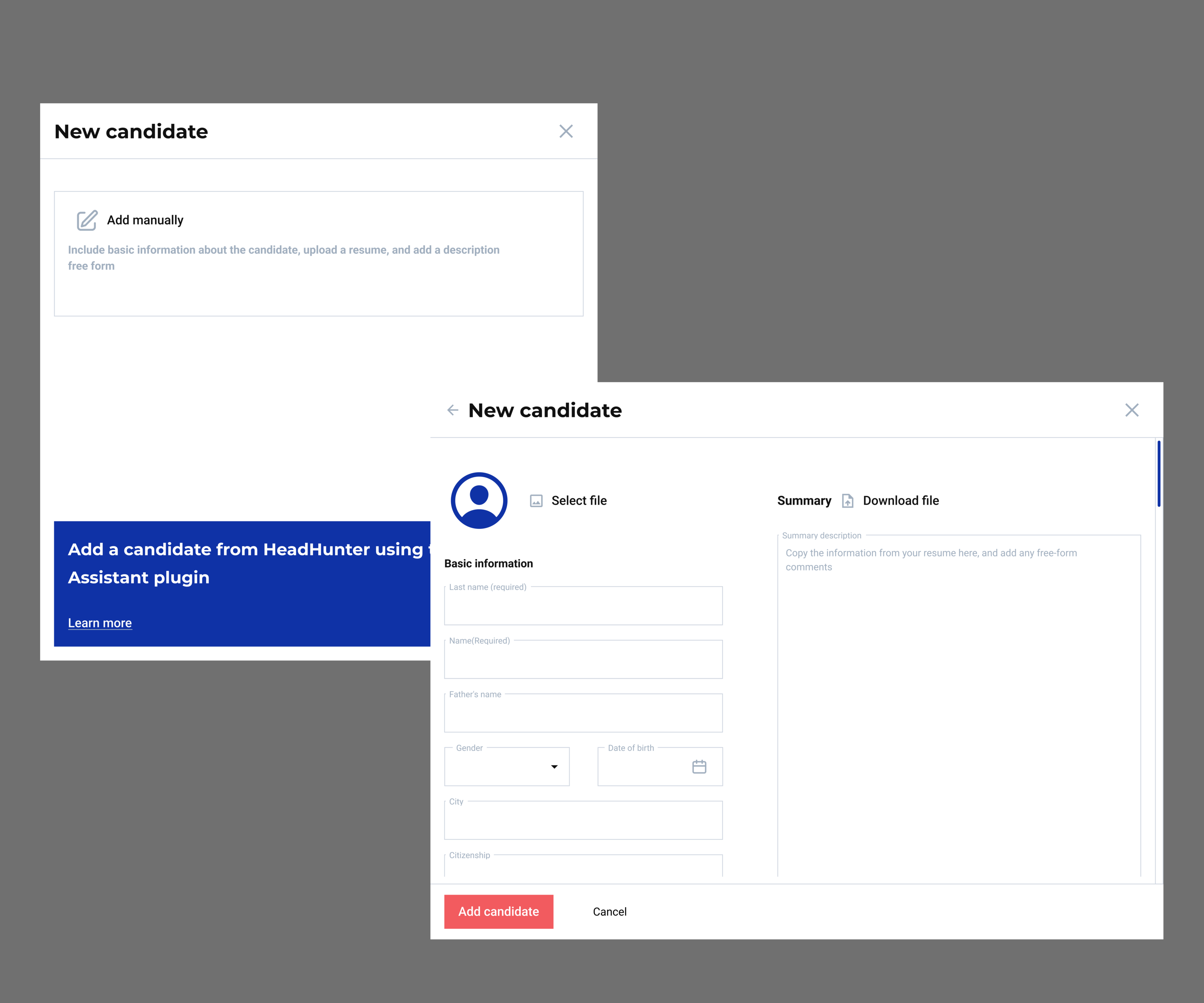 HR Management System | CRM for HR — Изображение №16 — Интерфейсы, Брендинг на Dprofile