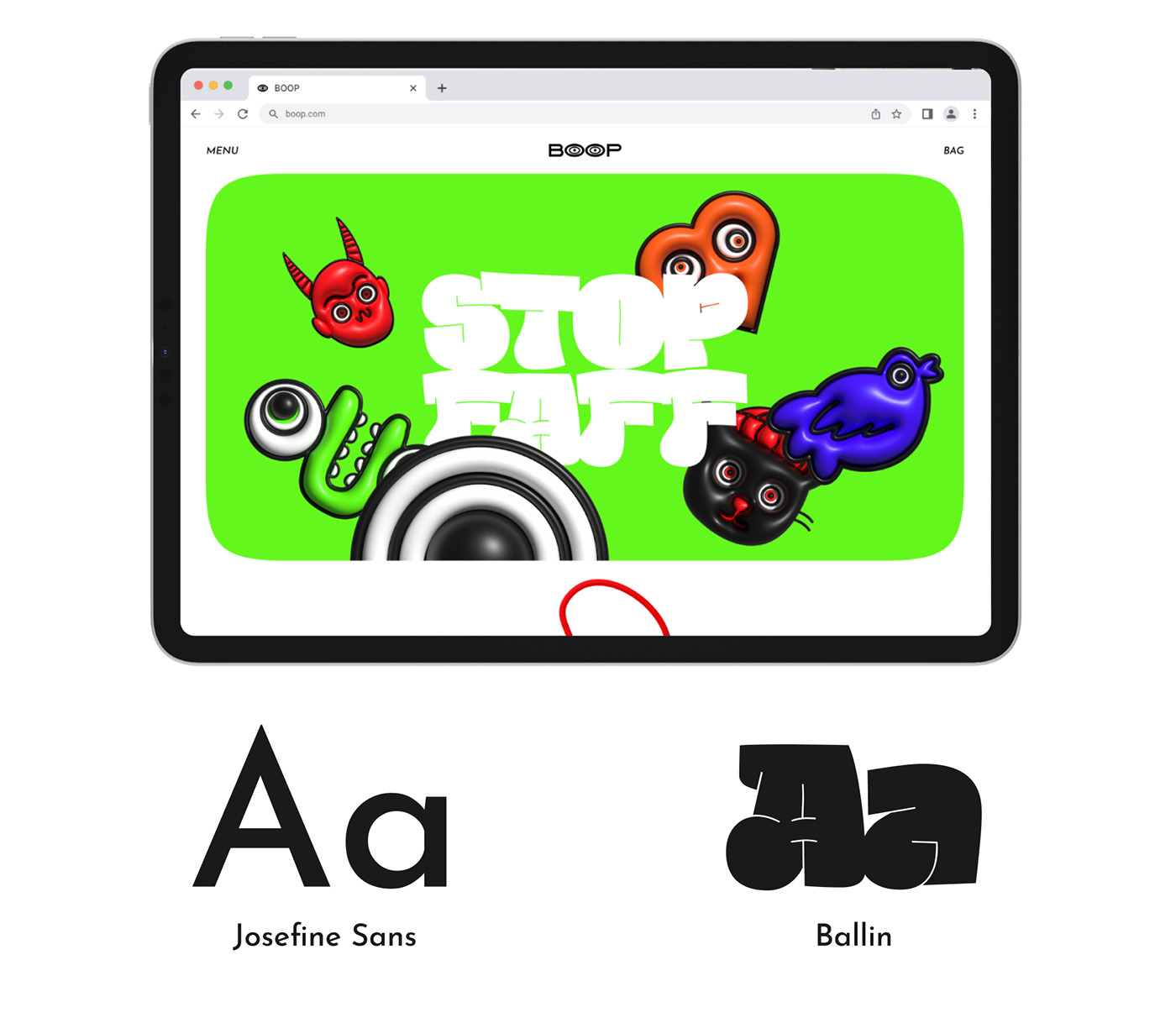 BOOP | clothing store — Изображение №6 — Брендинг, Иллюстрация на Dprofile