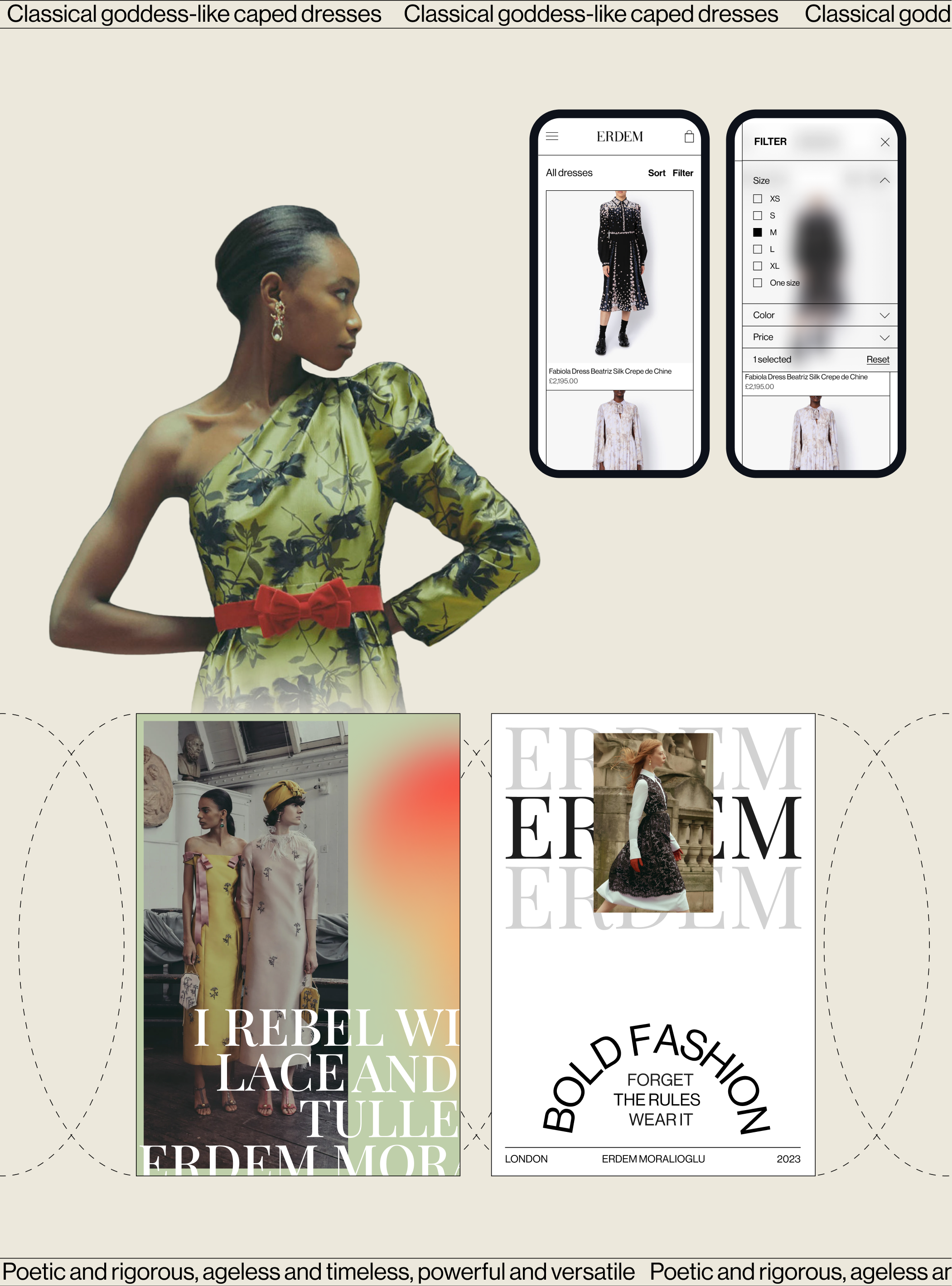 ERDEM | e-commerce — Изображение №5 — Интерфейсы, Брендинг на Dprofile