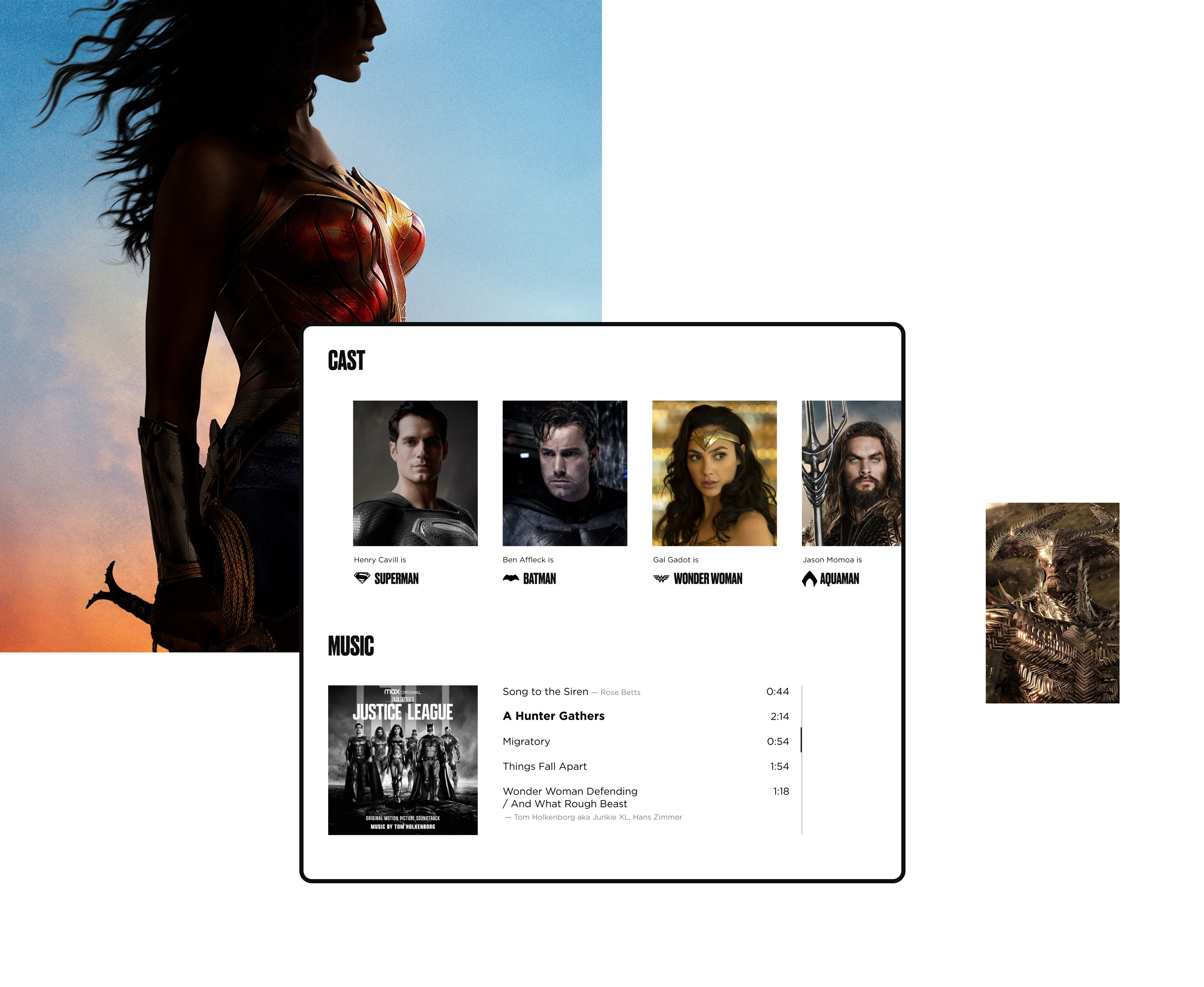 Zack Snyder's JUSTICE LEAGUE — Изображение №5 — Интерфейсы, Графика на Dprofile