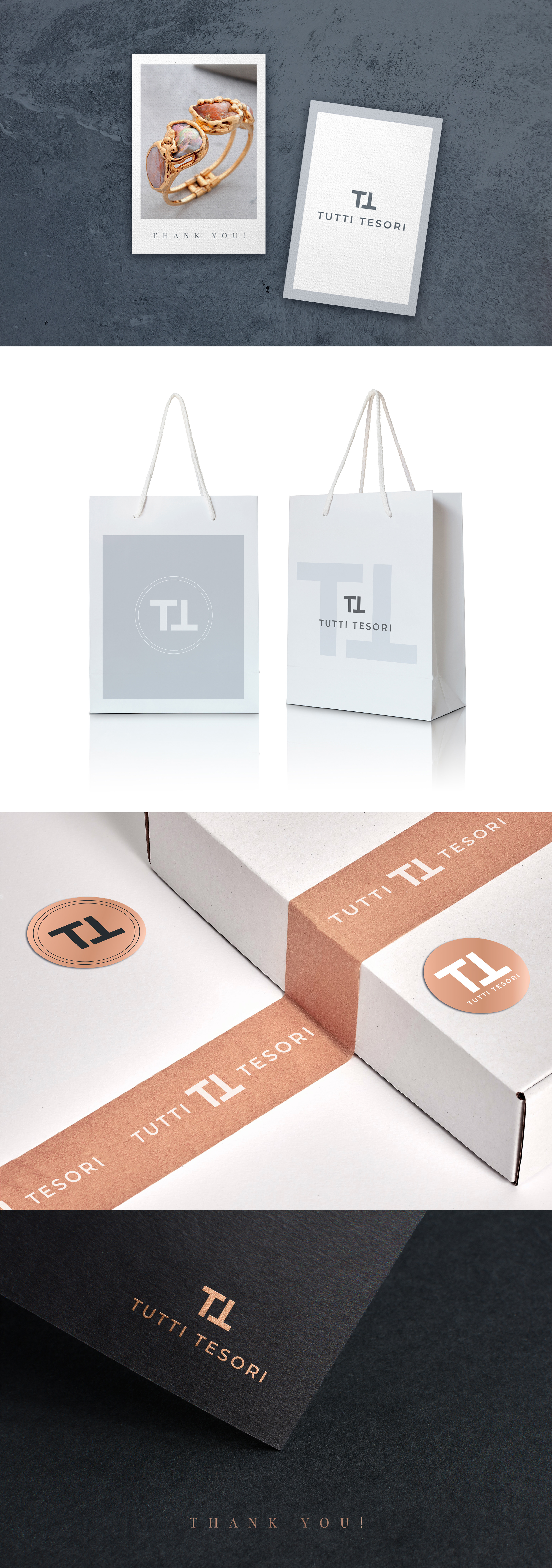 TUTTI TESORI | Jewelry logo design — Изображение №3 — Брендинг на Dprofile