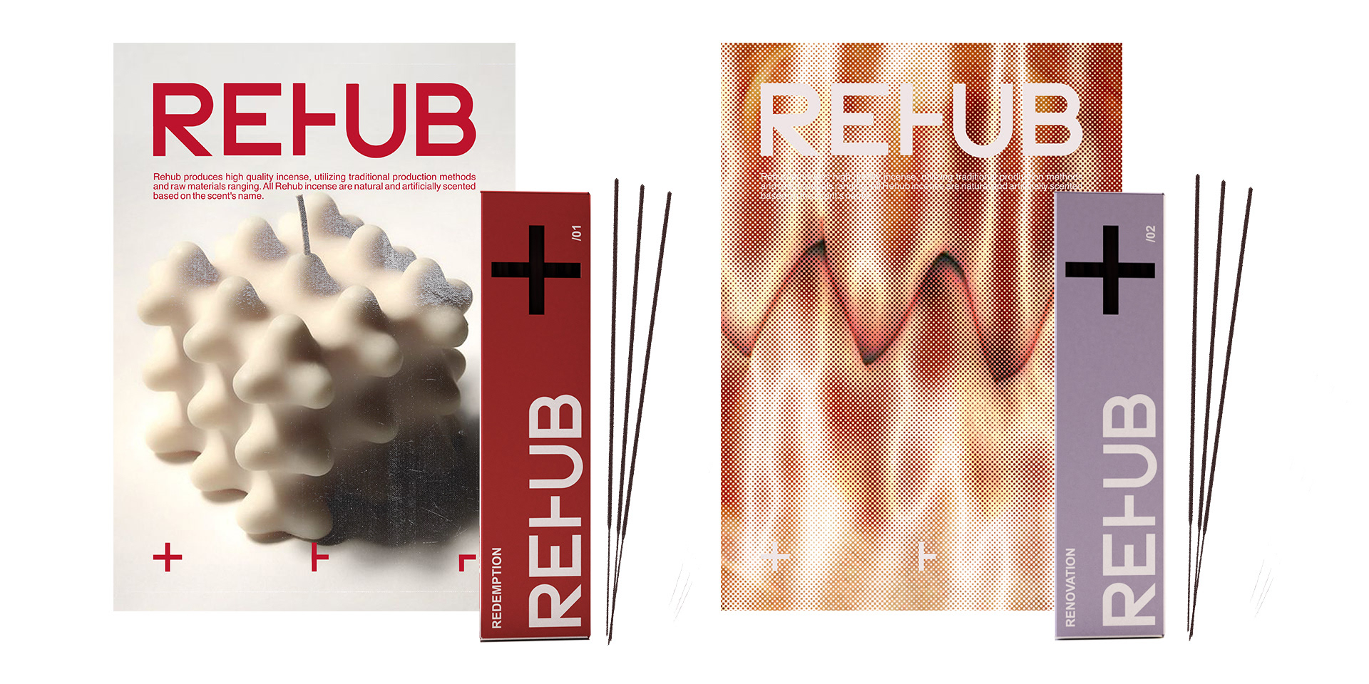 REHUB Visual Identity — Изображение №2 — Брендинг, 3D на Dprofile