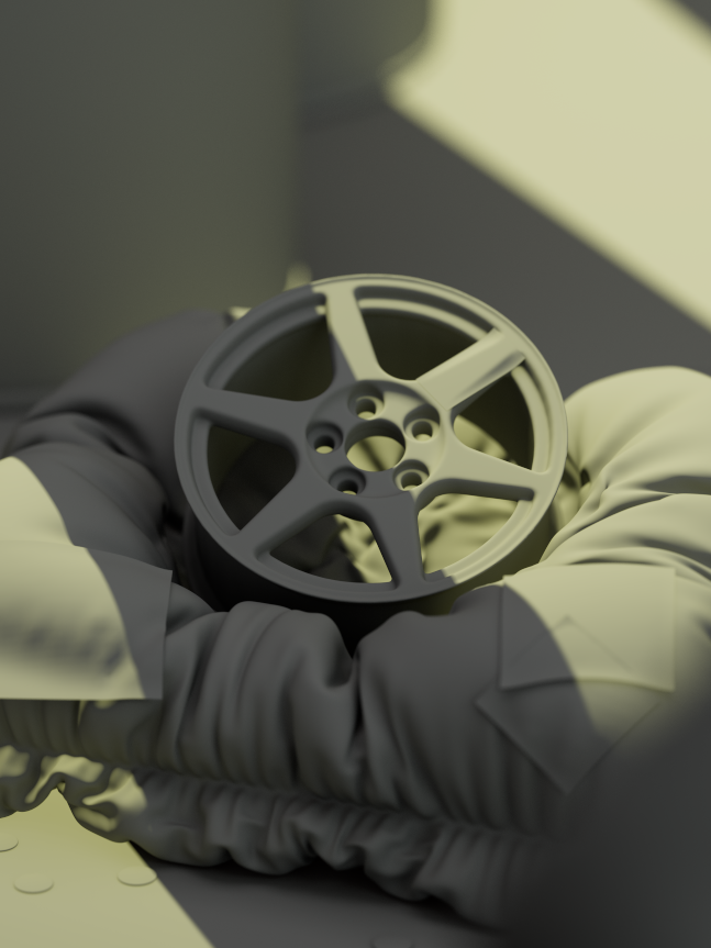 3D Eat. Sleep. JDM | Enkei EVO — Изображение №8 — Иллюстрация, 3D на Dprofile