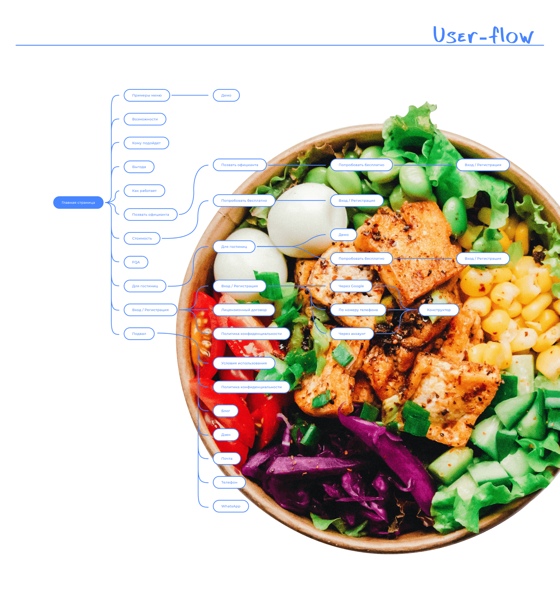 Qr-menu website | Landing | UI/UX design — Изображение №8 — Интерфейсы на Dprofile
