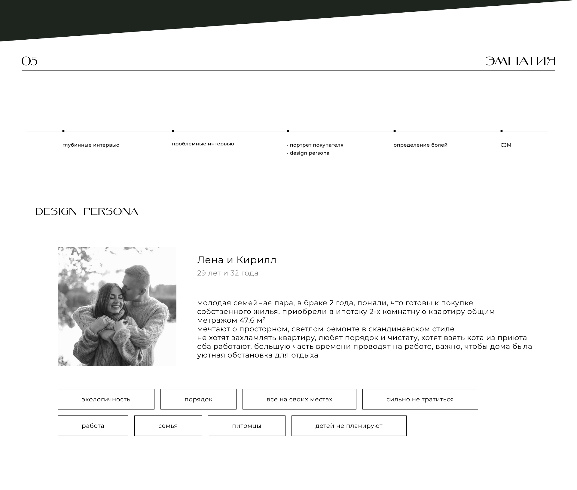 Interior designer website | Landing | UI/UX design — Изображение №6 — Интерфейсы на Dprofile