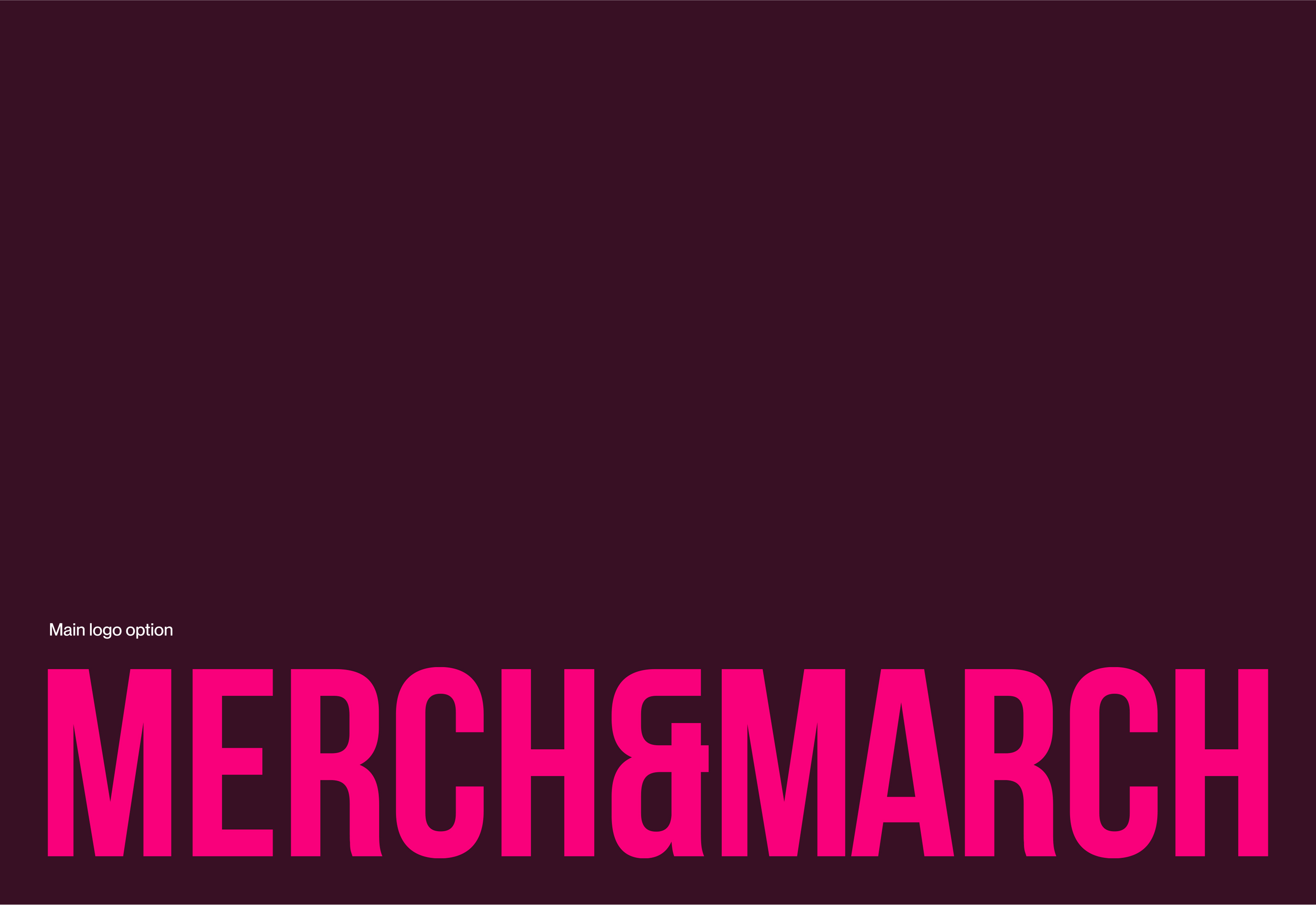 Merch&March — visual identity — Изображение №7 — Брендинг на Dprofile