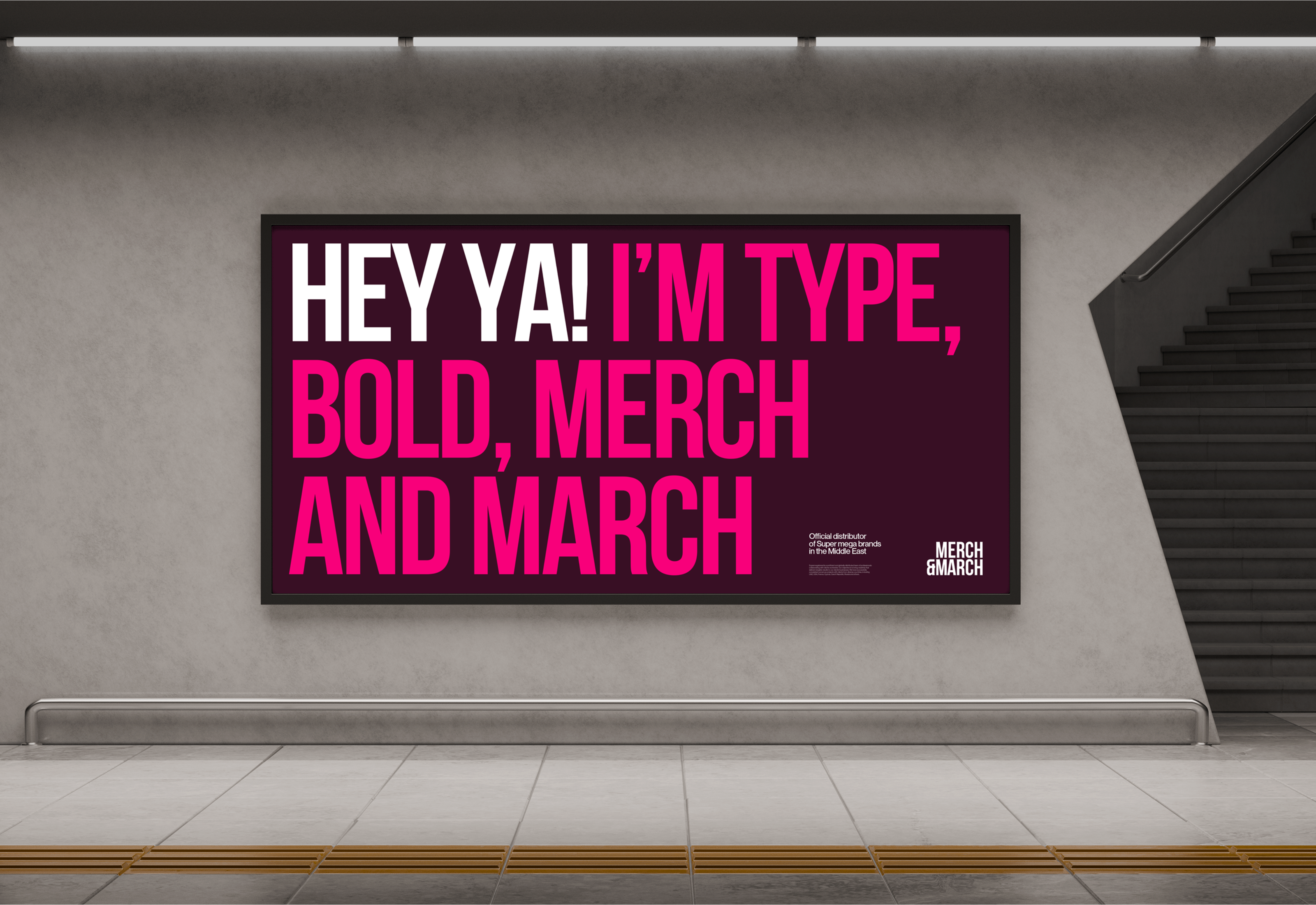 Merch&March — visual identity — Изображение №1 — Брендинг на Dprofile