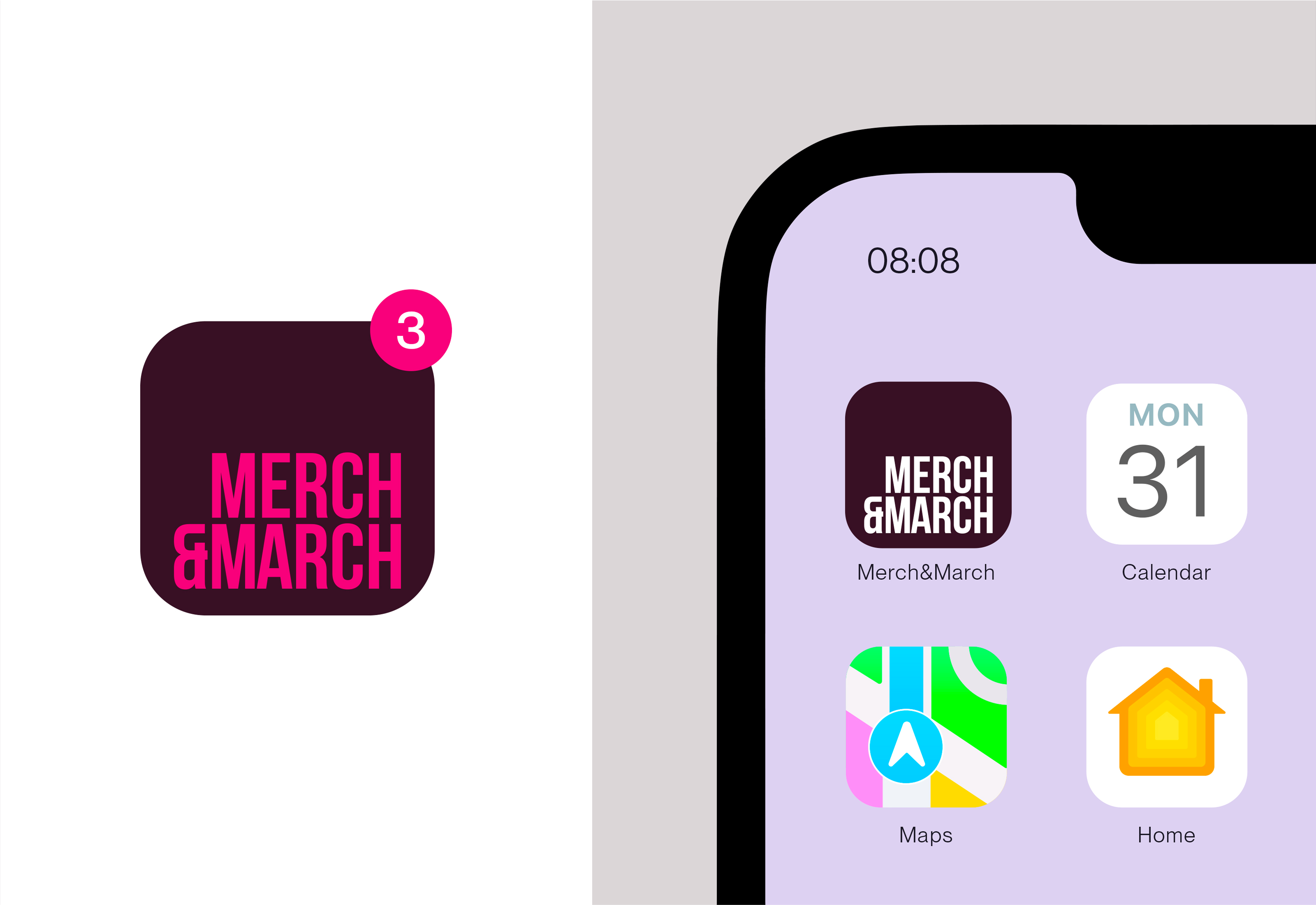 Merch&March — visual identity — Изображение №15 — Брендинг на Dprofile