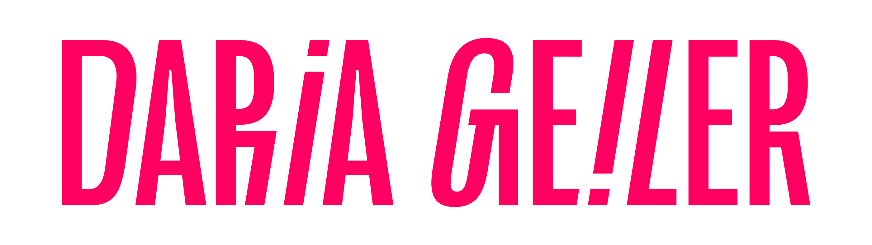 DARIA GEILER — Изображение №1 — Брендинг, Графика на Dprofile