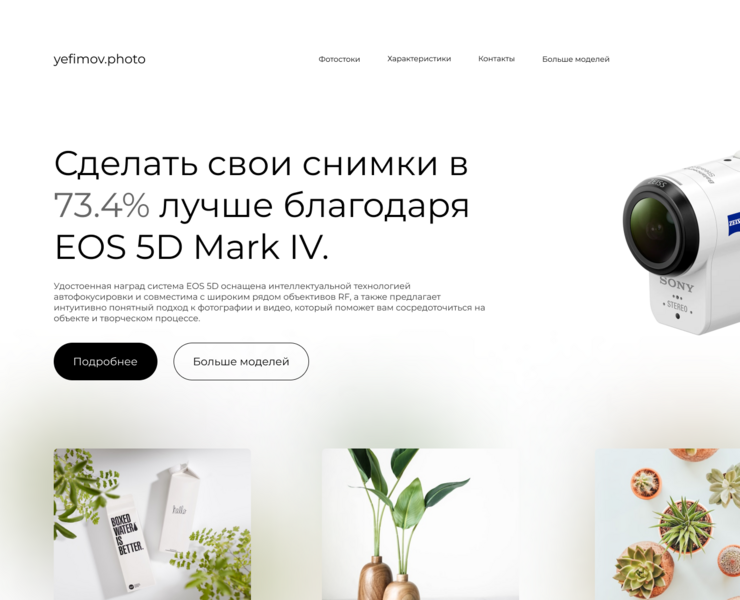 Камера SONY — Интерфейсы на Dprofile