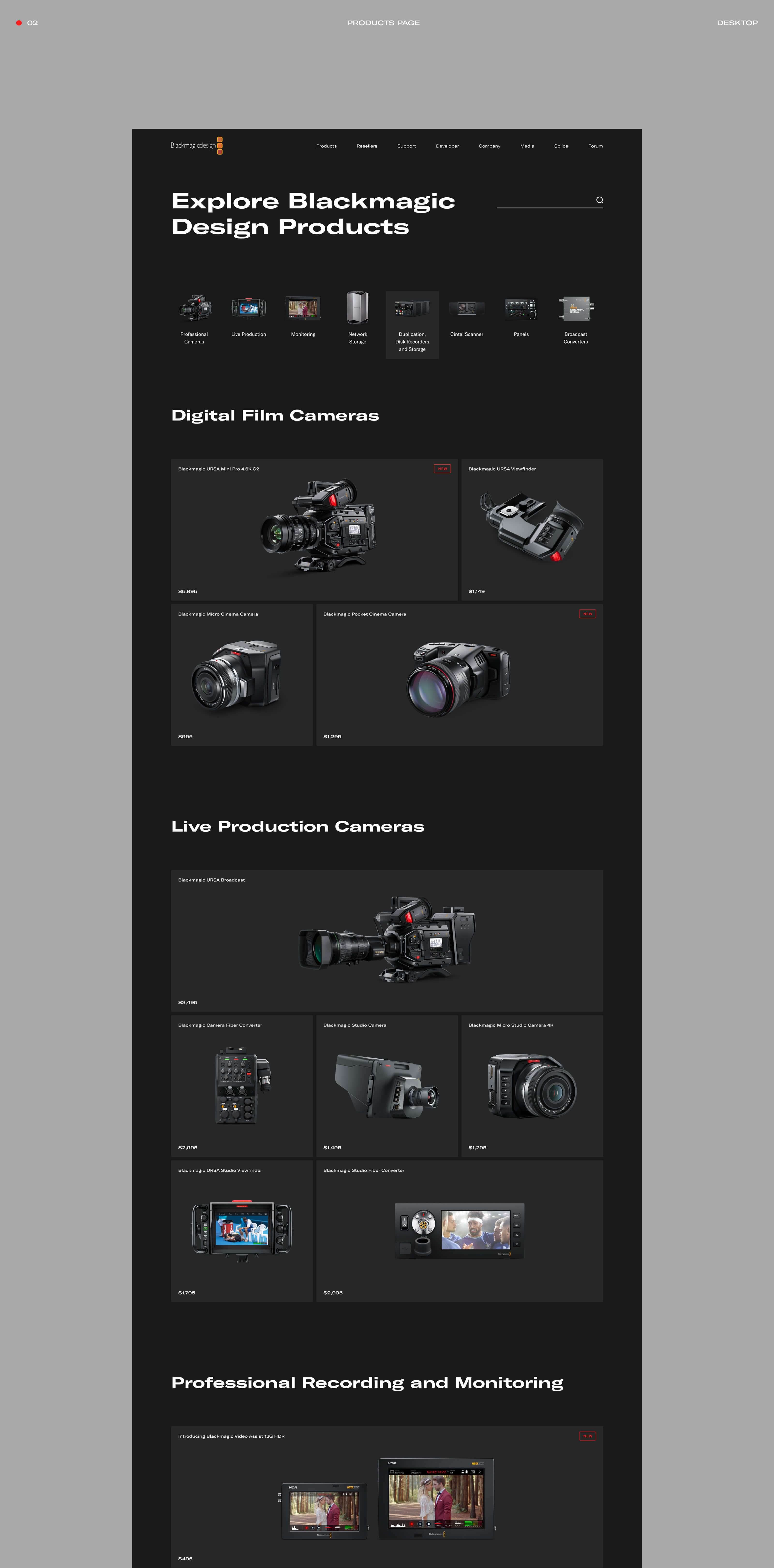 Blackmagic Design — Изображение №5 — Интерфейсы на Dprofile
