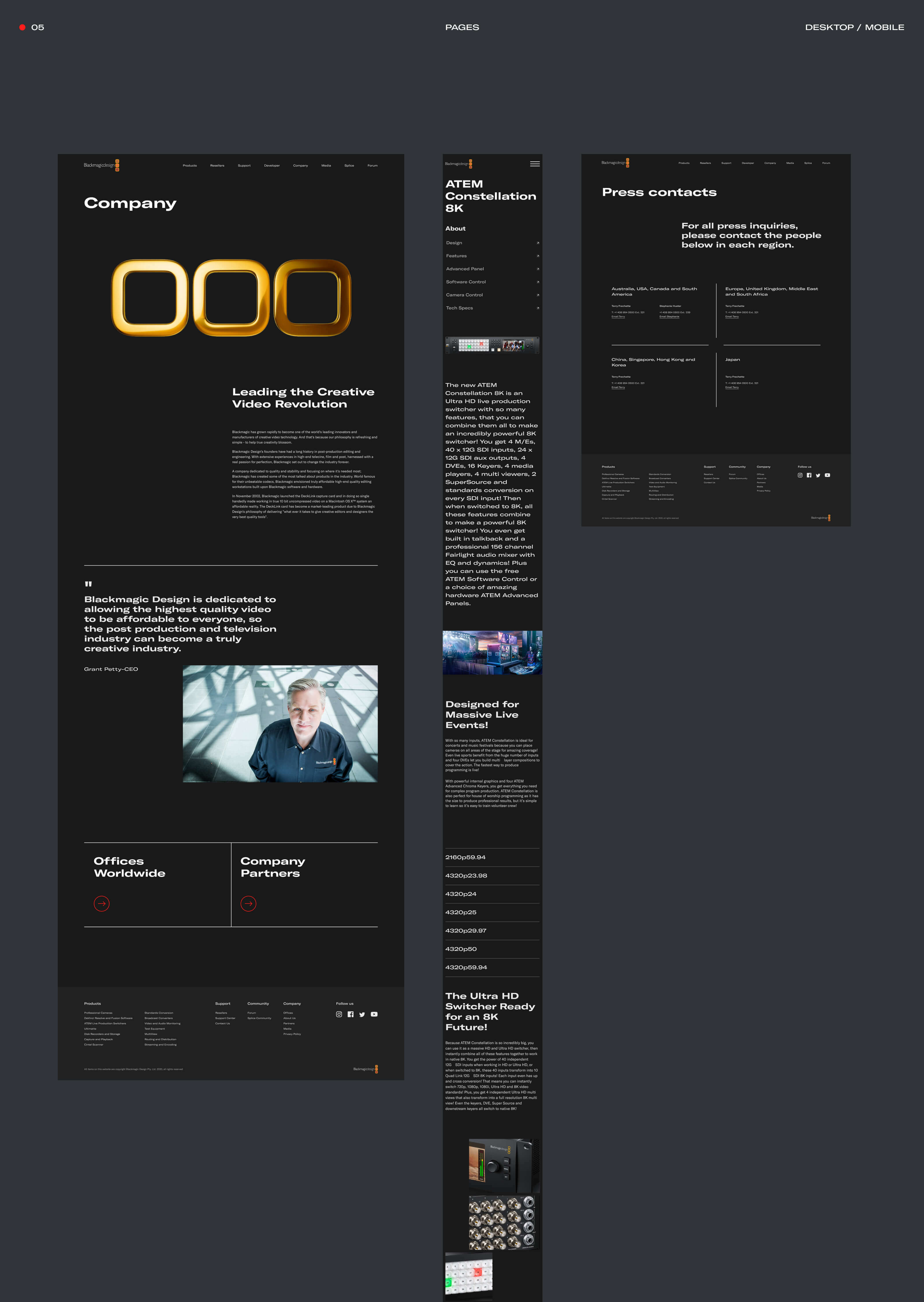Blackmagic Design — Изображение №14 — Интерфейсы на Dprofile