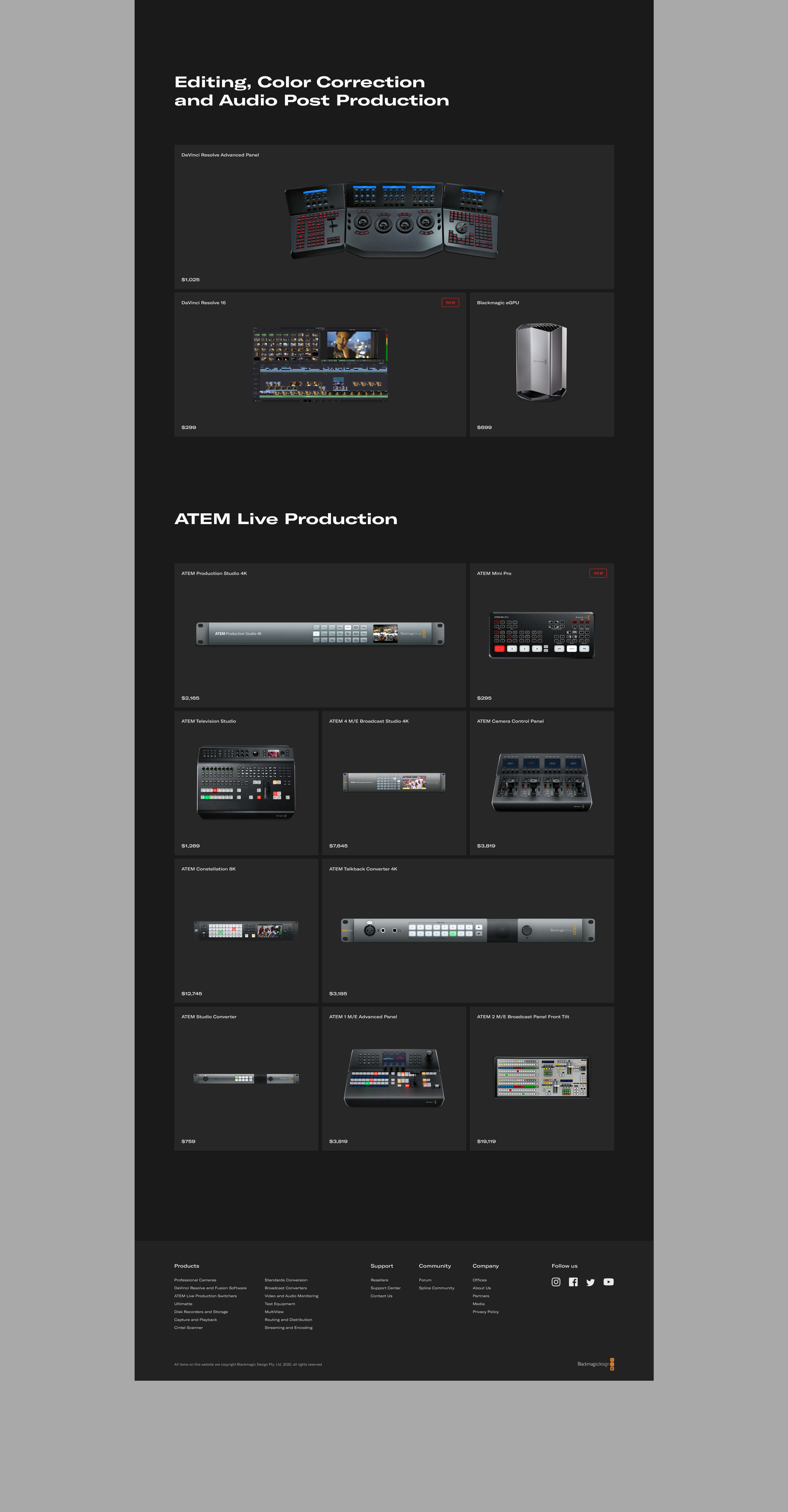 Blackmagic Design — Изображение №6 — Интерфейсы на Dprofile