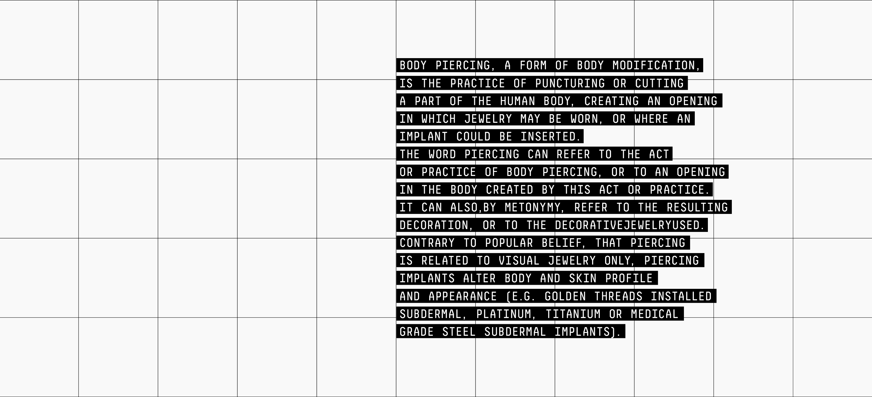 Romanov studio — piercing & jewelry | identity design — Изображение №2 — Брендинг, Графика на Dprofile