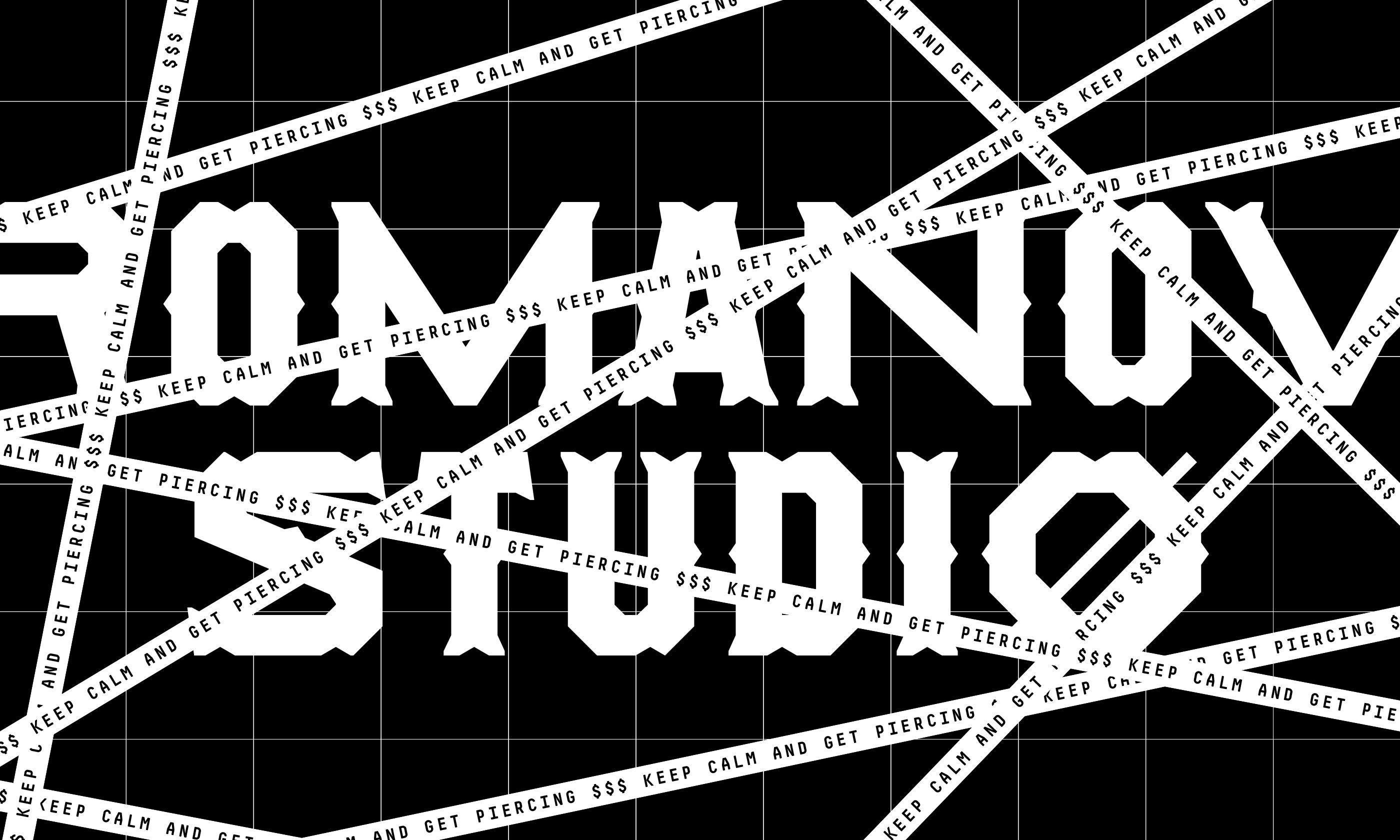 Romanov studio — piercing & jewelry | identity design — Изображение №15 — Брендинг, Графика на Dprofile