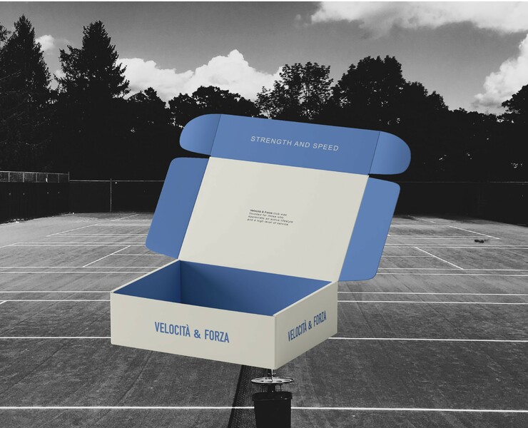 Logotype / Brand identity / Tennis club — Брендинг, Графика на Dprofile