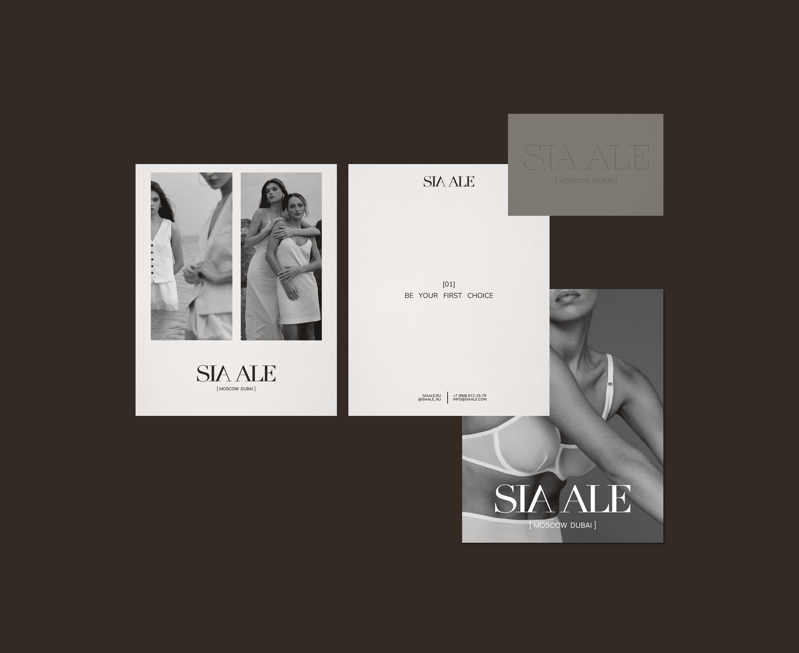 SIAALE | CLOTHING BRAND | LOGOTYPE | BRANDING — Изображение №2 — Брендинг на Dprofile