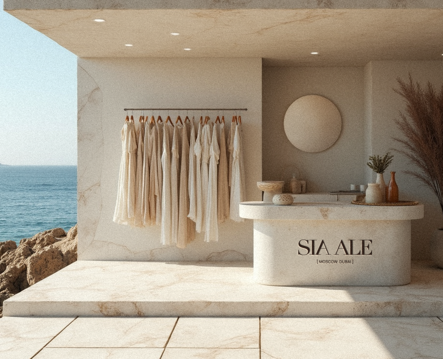 SIAALE | CLOTHING BRAND | LOGOTYPE | BRANDING — Брендинг на Dprofile