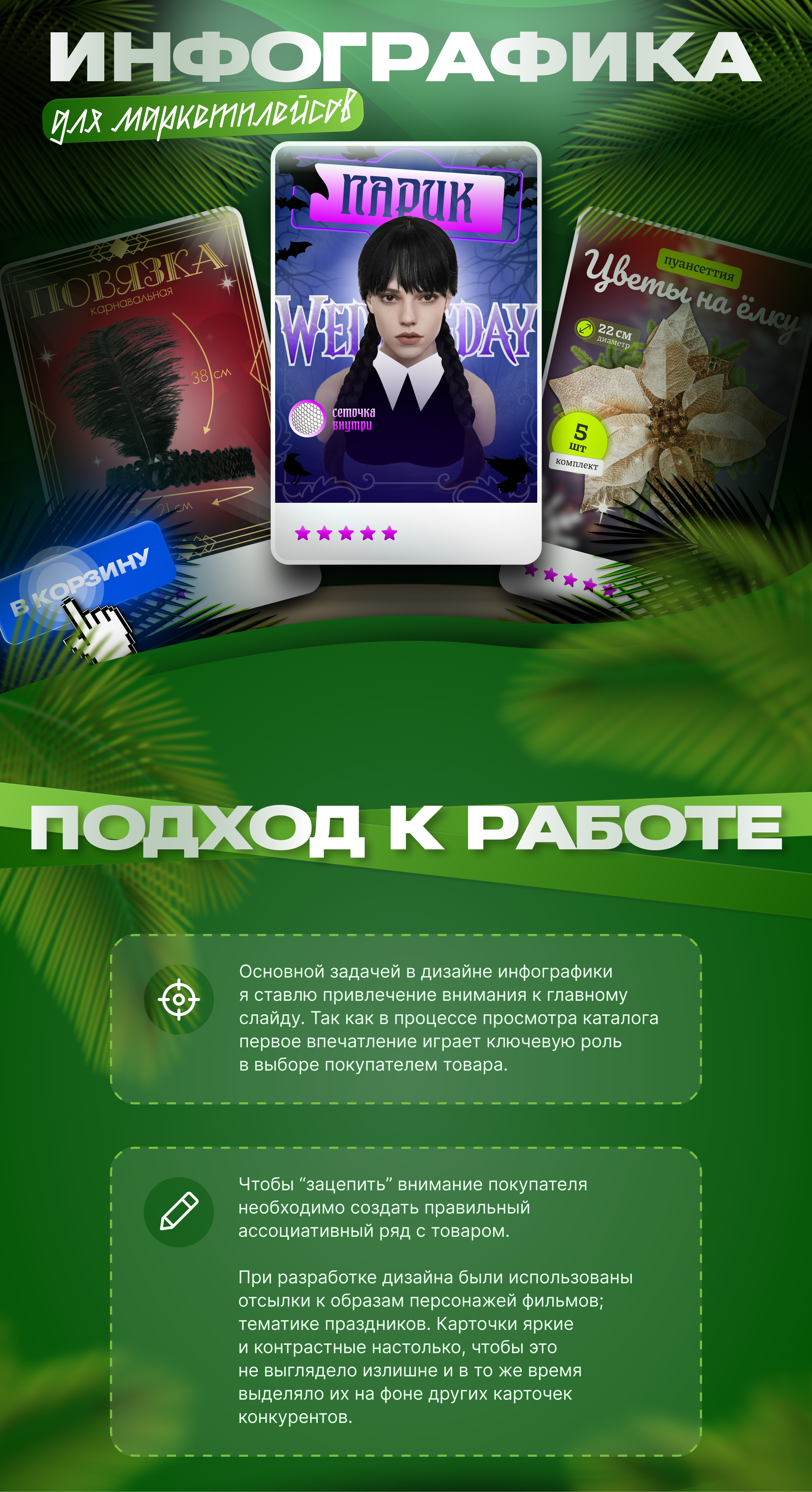 Карточки товаров для маркетплейсов — Изображение №1 — Графика, Маркетинг на Dprofile