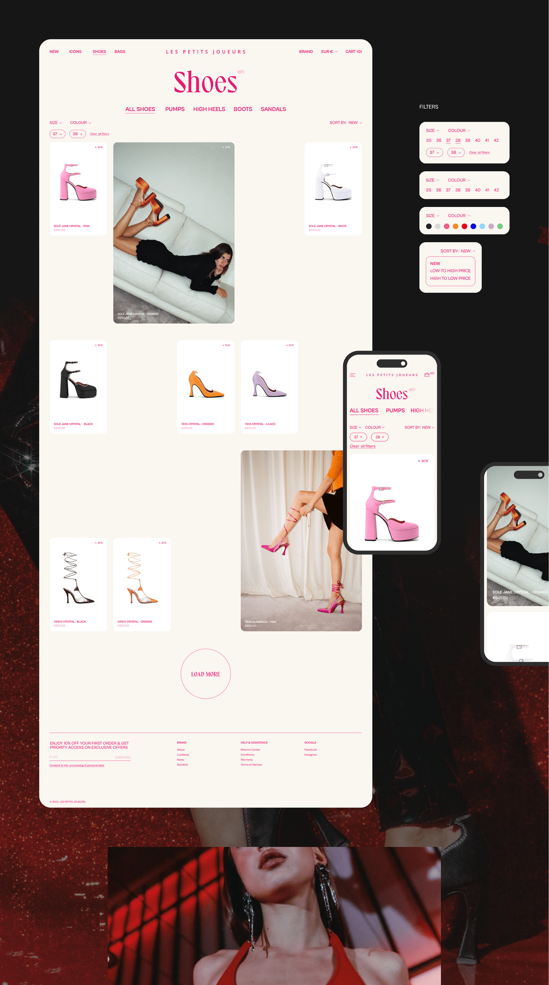 Les Petits Joueurs | E-Commerce Redesign — Изображение №4 — Интерфейсы на Dprofile