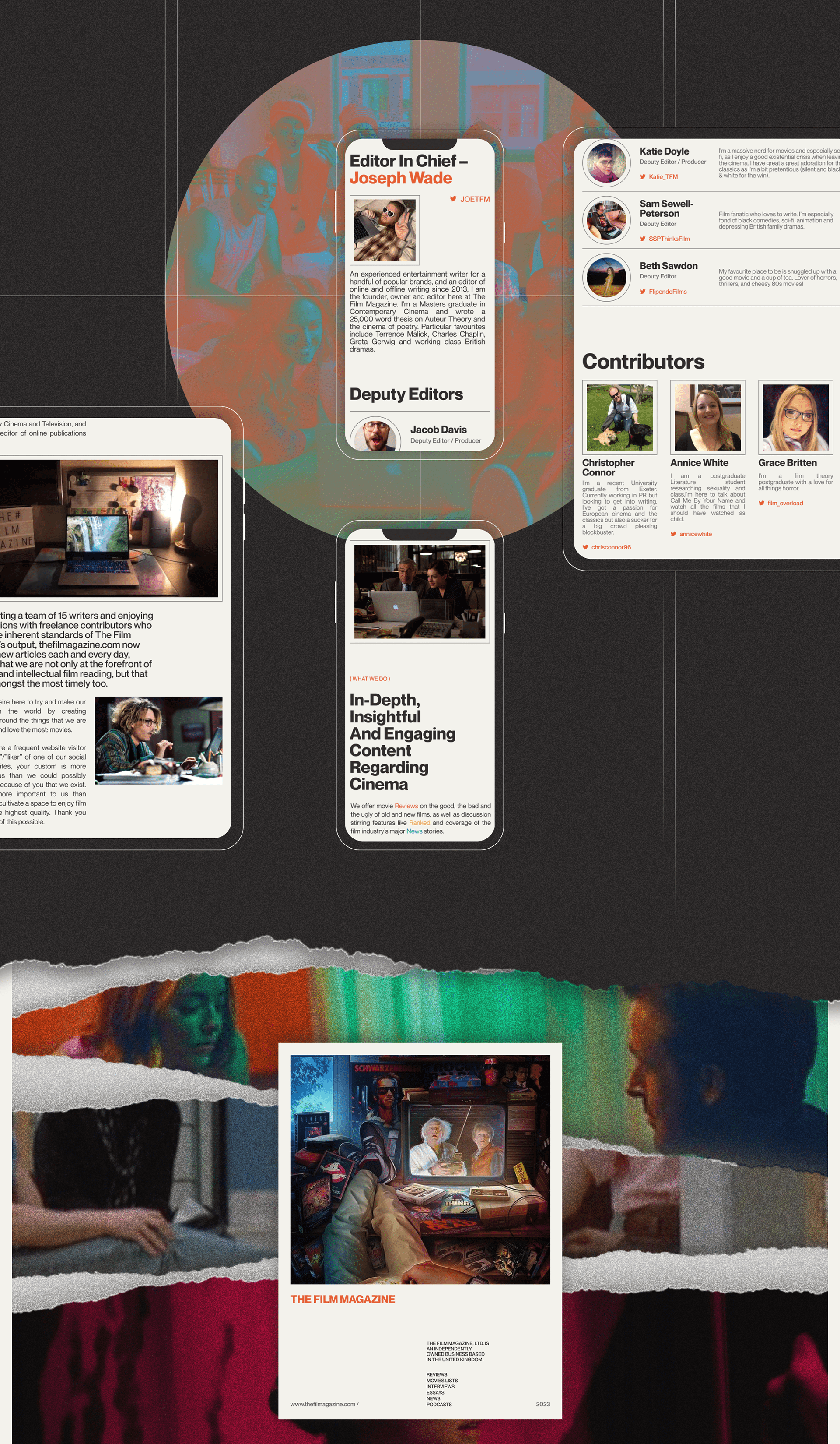 The Film Magazine | News Website Redesign — Изображение №9 — Интерфейсы на Dprofile