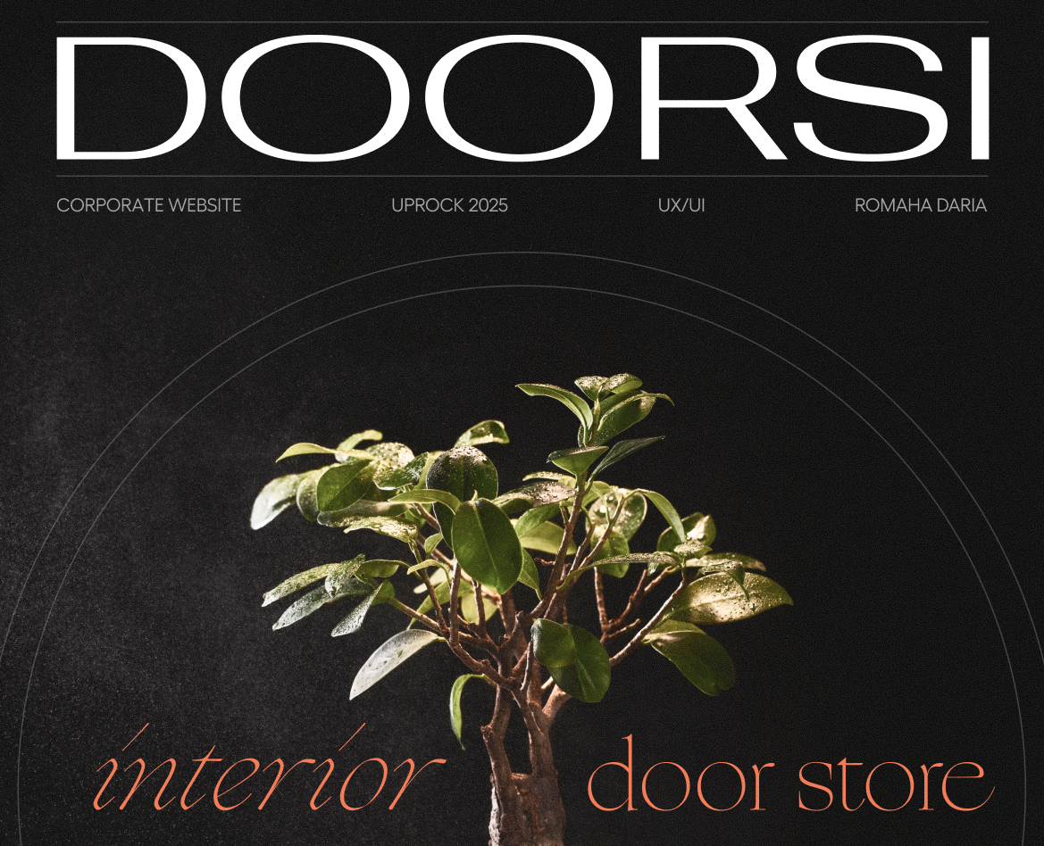 Doorsi — interior door store. UX UI Design — Интерфейсы, Брендинг на Dprofile