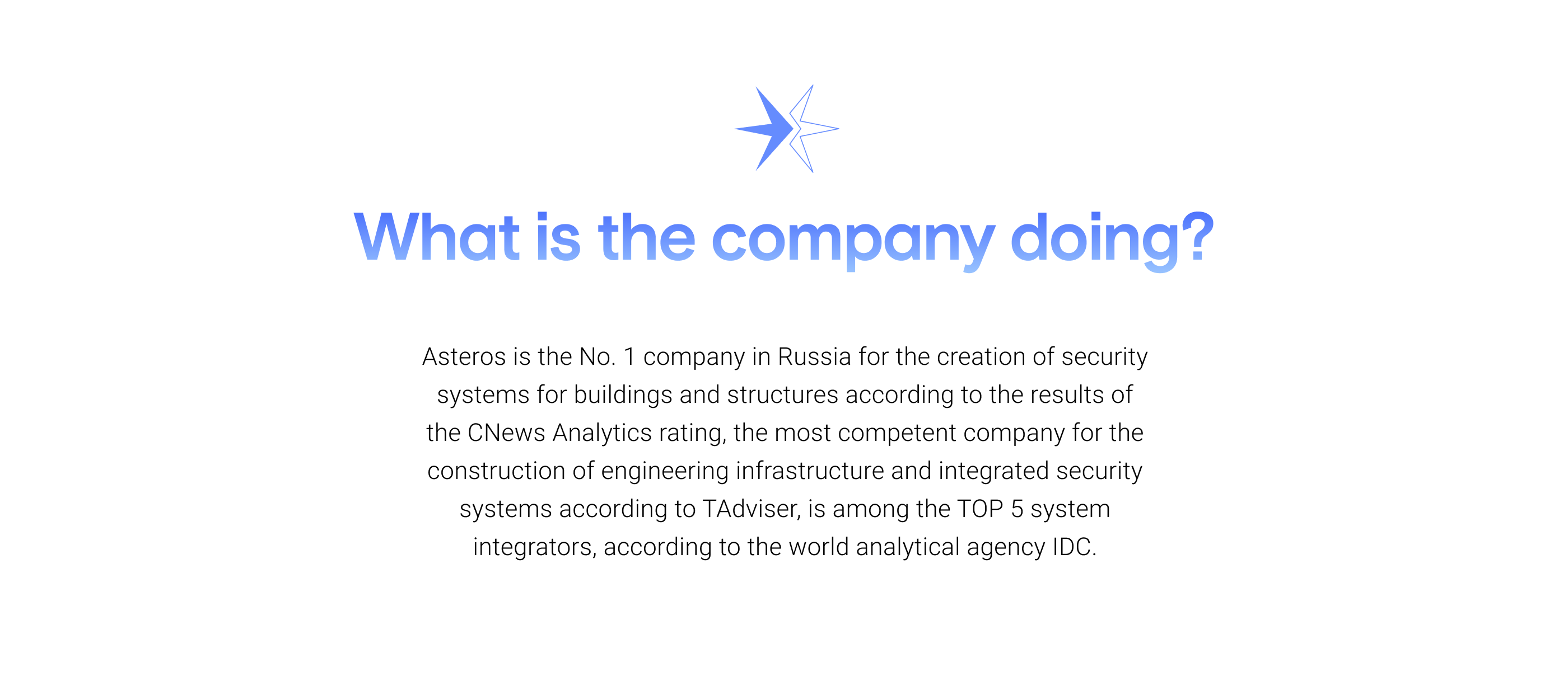 asteros. consultancy firm — Изображение №2 — Интерфейсы на Dprofile