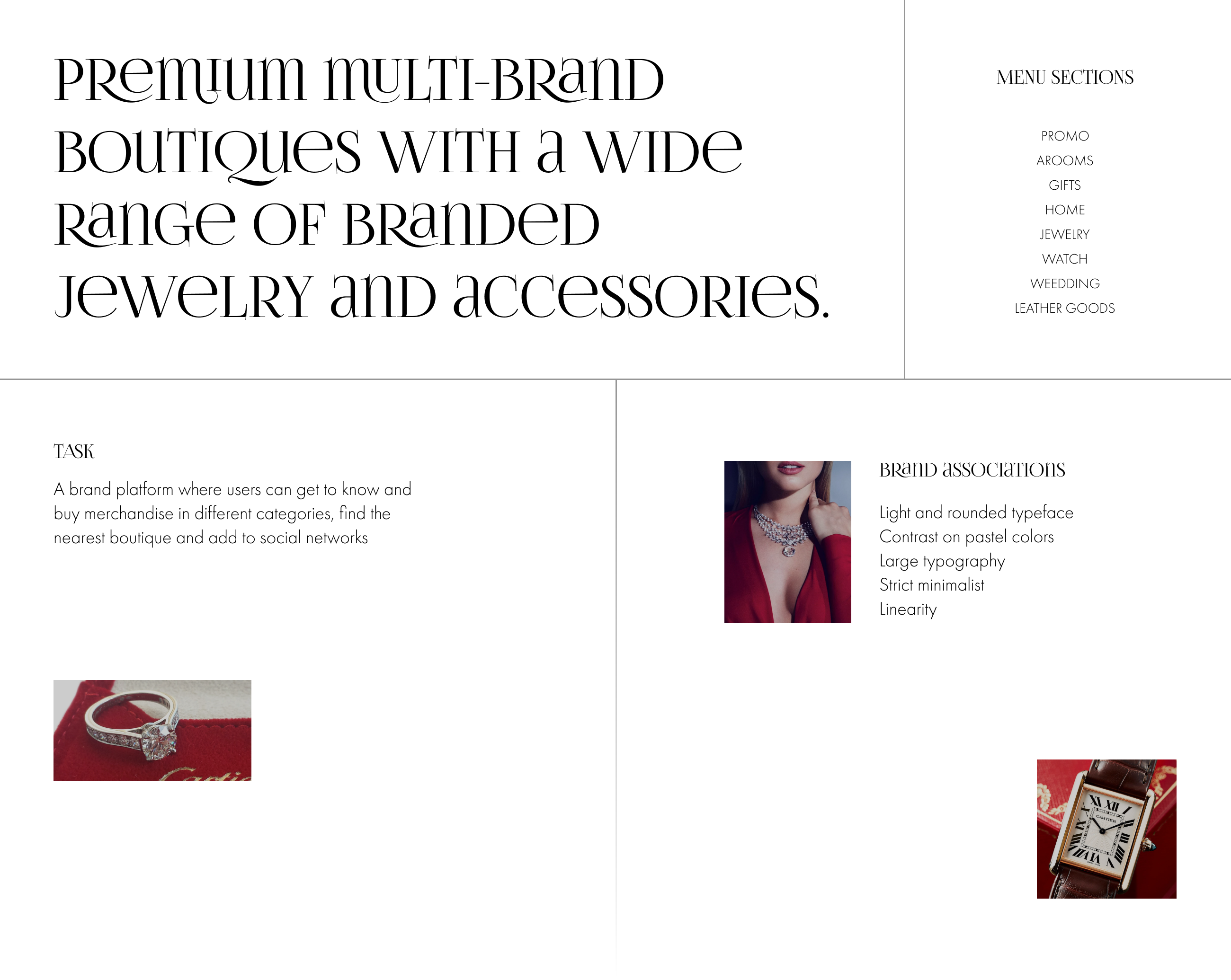 GOLDEN FLECEE | JEWERLY STORE — Изображение №2 — Интерфейсы на Dprofile