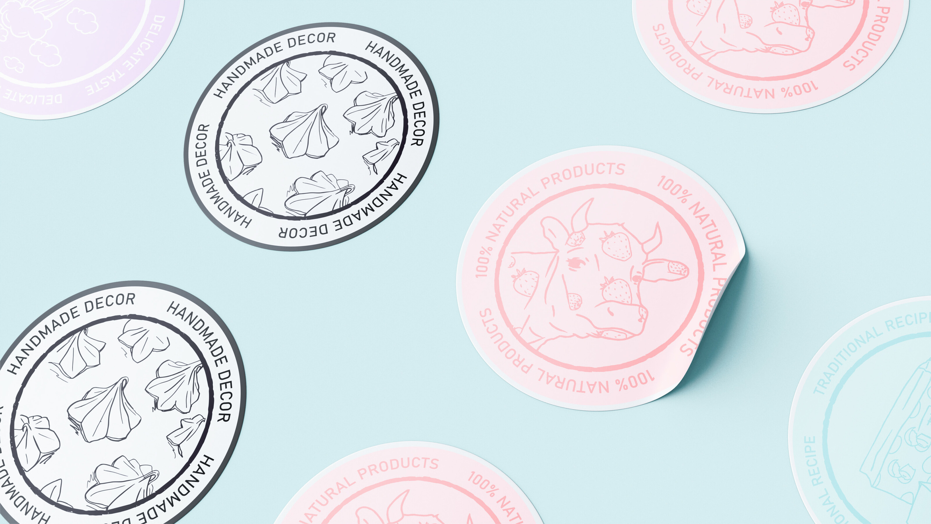 Mery mom.Confectionery.Сorporate print — Изображение №10 — Брендинг, Иллюстрация на Dprofile