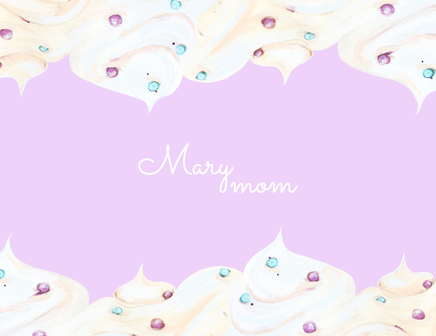 Mery mom.Confectionery.Сorporate print — Изображение №1 — Брендинг, Иллюстрация на Dprofile