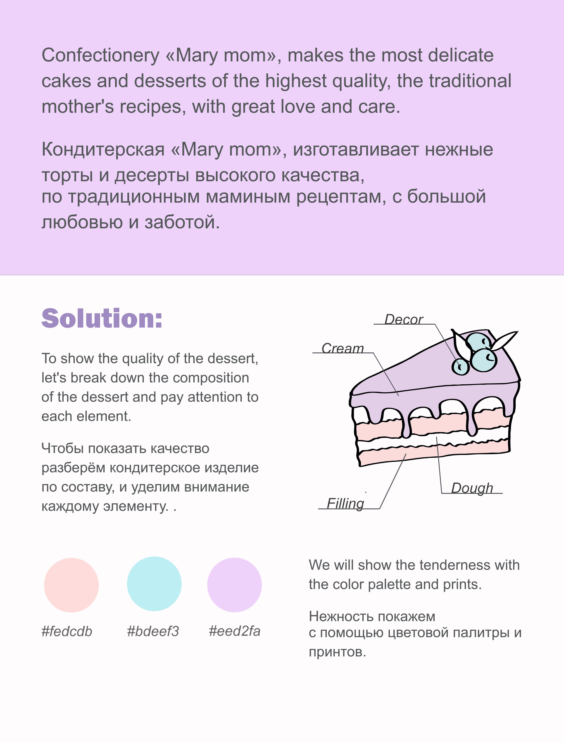 Mery mom.Confectionery.Сorporate print — Изображение №2 — Брендинг, Иллюстрация на Dprofile