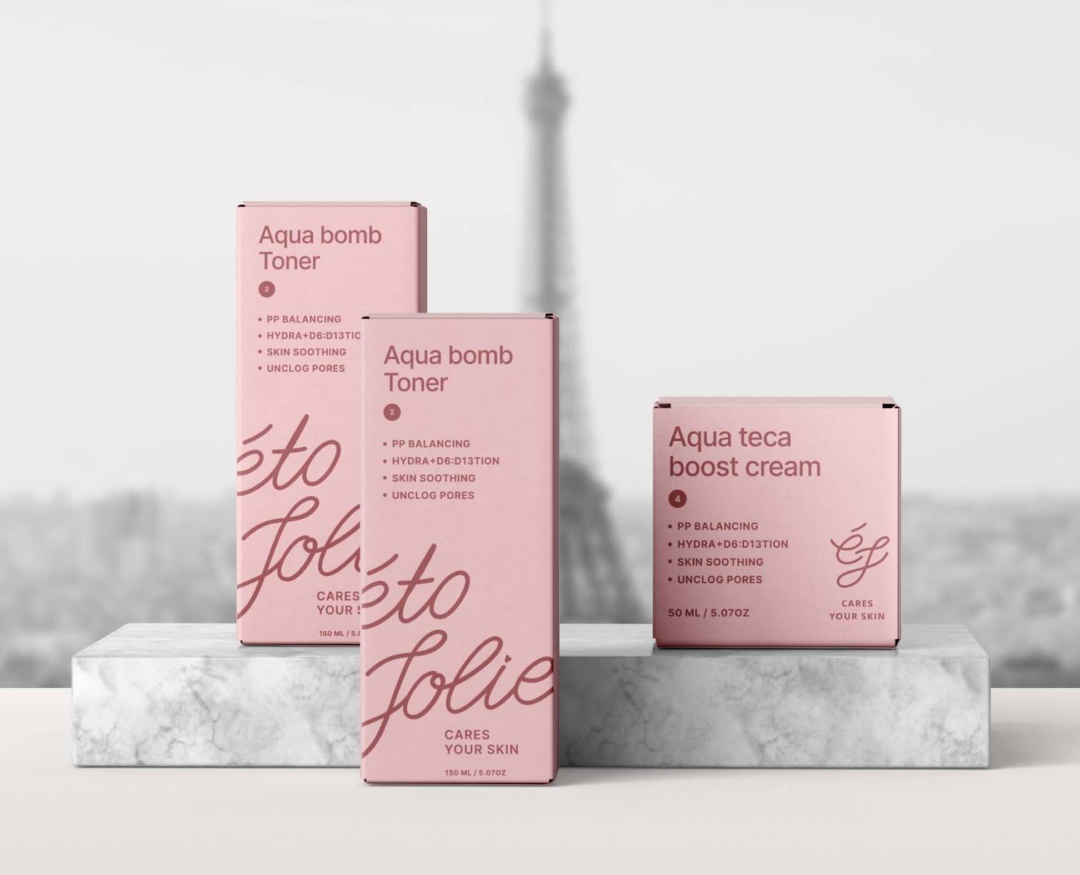 Упаковка косметики Eto Jolie — Брендинг на Dprofile