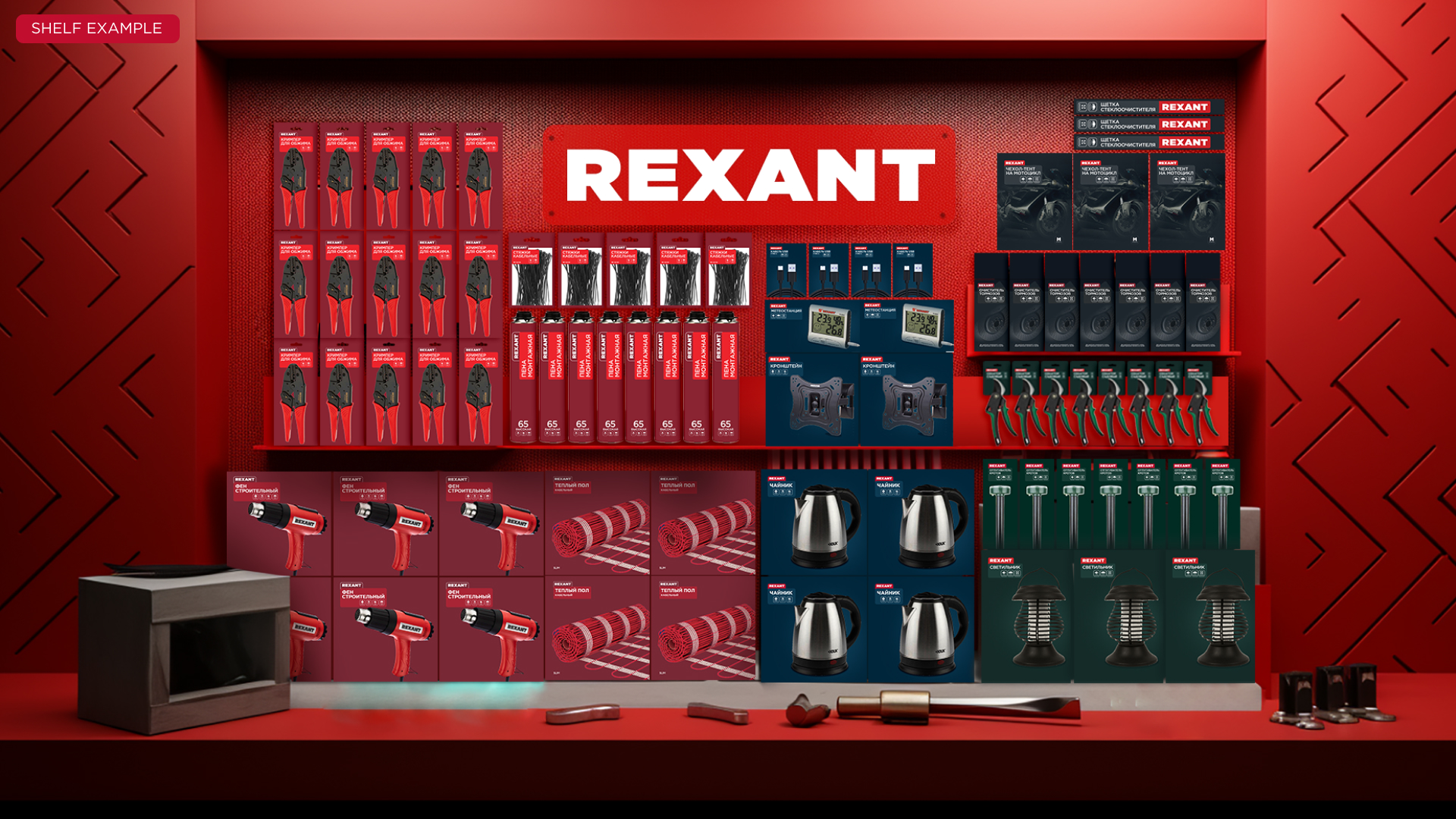 REXANT / дизайн упаковки — Изображение №17 — Брендинг, Графика на Dprofile