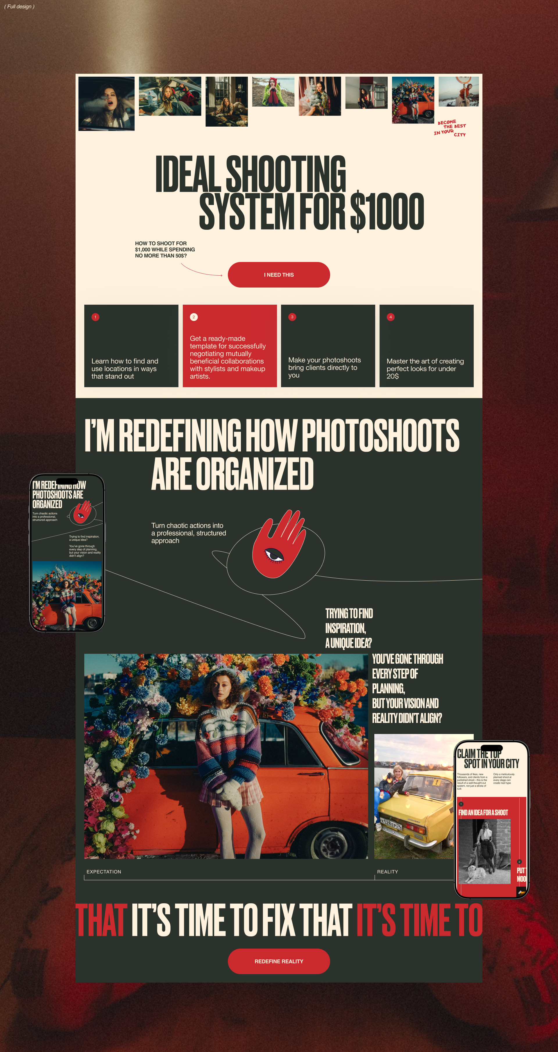 Дизайн лендинга для онлайн-курса — Изображение №3 — Интерфейсы на Dprofile