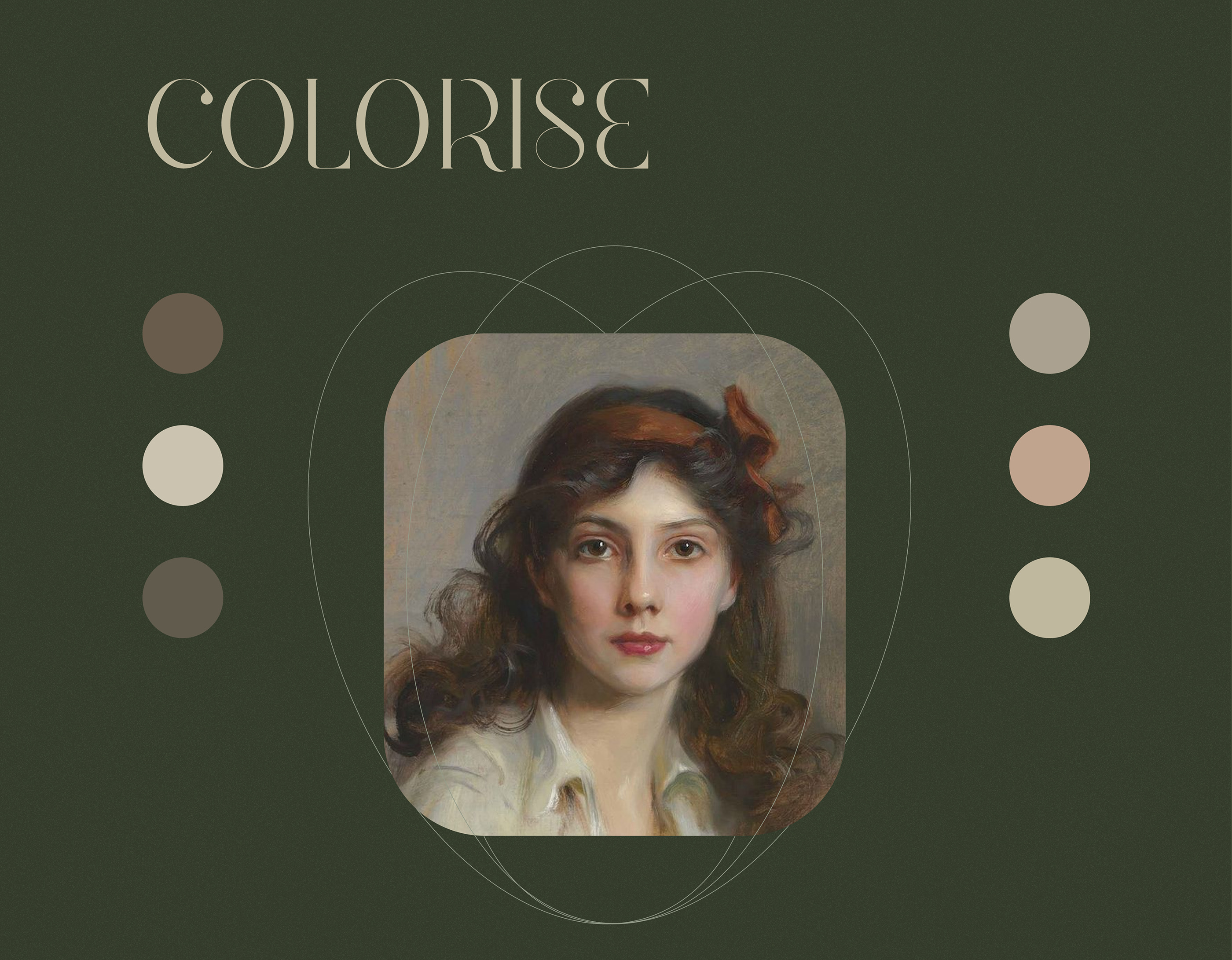 Concept Landing page for Vintage Pictures — Изображение №2 — Интерфейсы, Иллюстрация на Dprofile