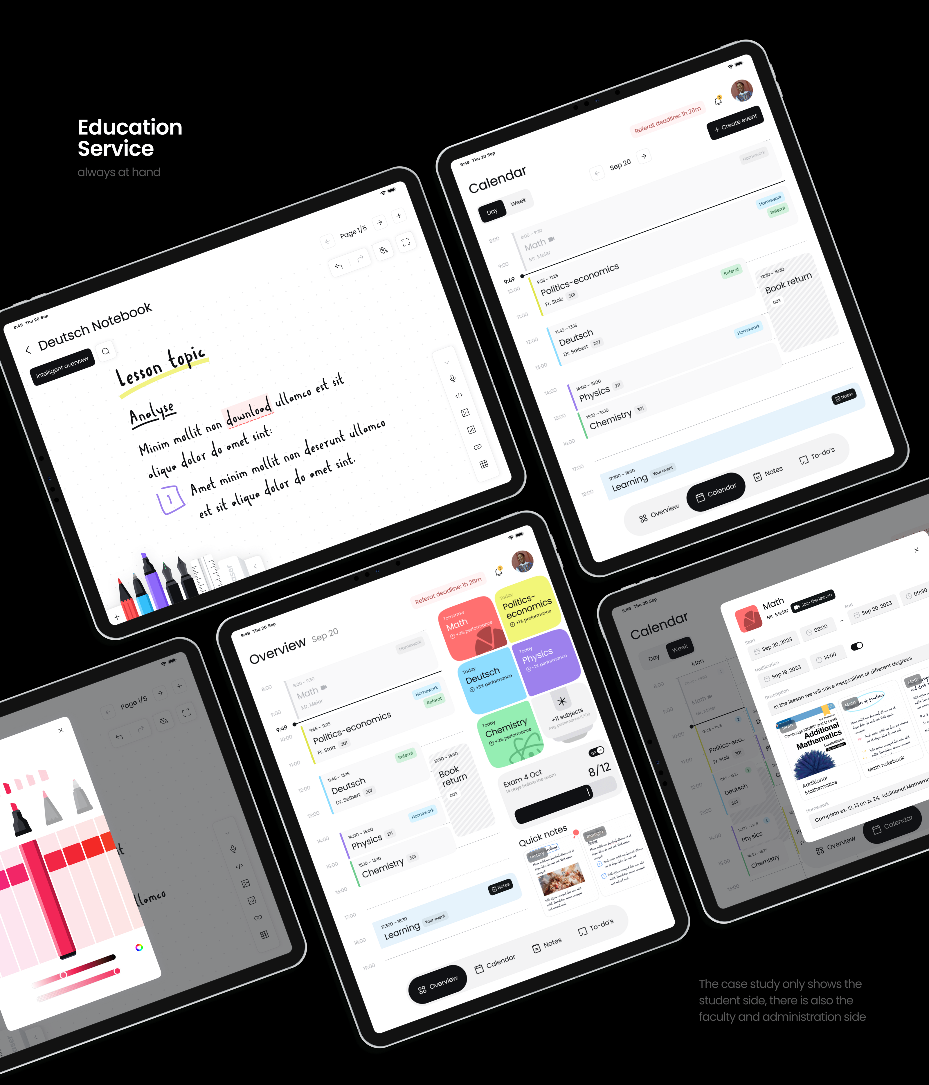 Education Hub — Изображение №25 — Интерфейсы на Dprofile